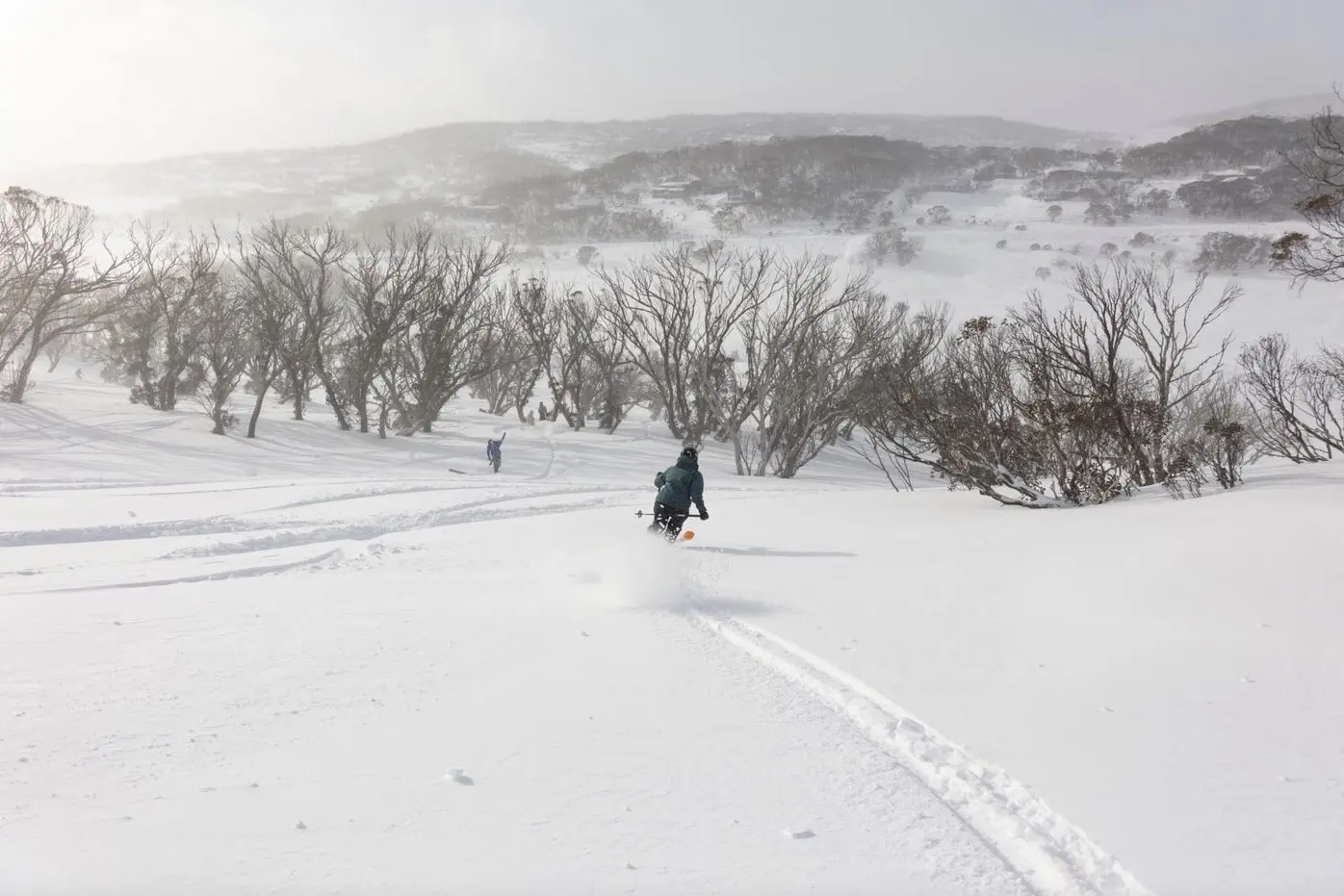 BUMPER SEASON: The weekend\\'s snow storms delivered more snow to our resorts. Businesses across the region are benefiting from the best season in years. PHOTO: Perisher Media