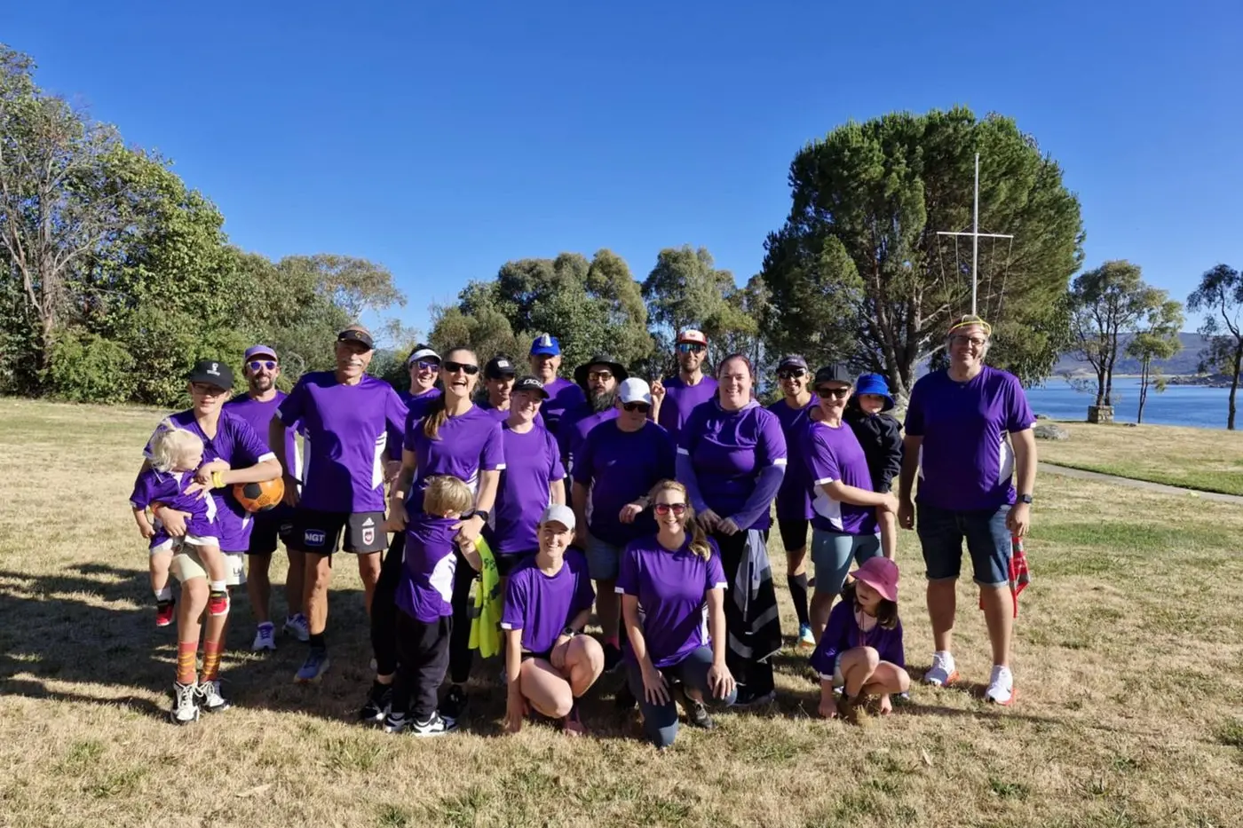 HELP NEEDED: Jindabyne parkrun volunteers and participants celebrate Erin Lee\\'s 200th volunteer day. PHOTO: Supplied