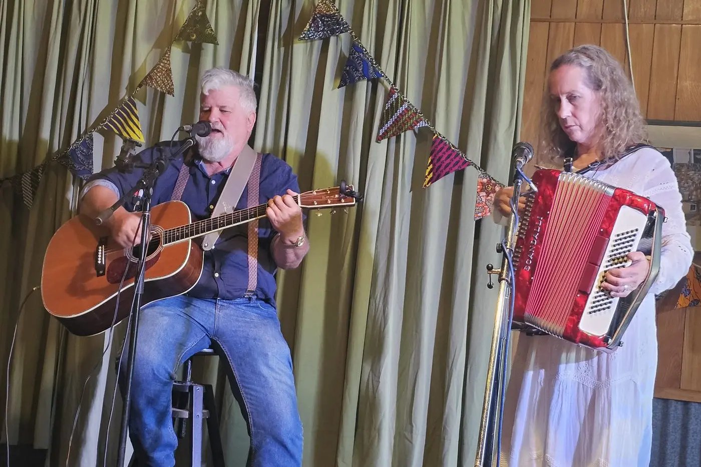 MUSIC: Performers on stage at the 2024 Numeralla Folk Festival. PHOTOS: Karen Forman