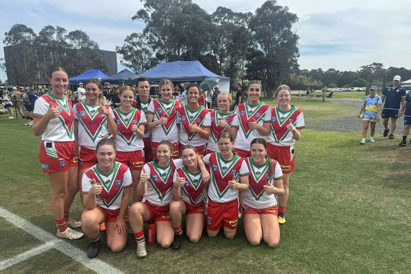 TALENT: The Group 16 team finished at the top of its pool (pool B) winning three from three games and moving on to the finals where the team lost narrowly to Central Coast. PHOTOS: Supplied
