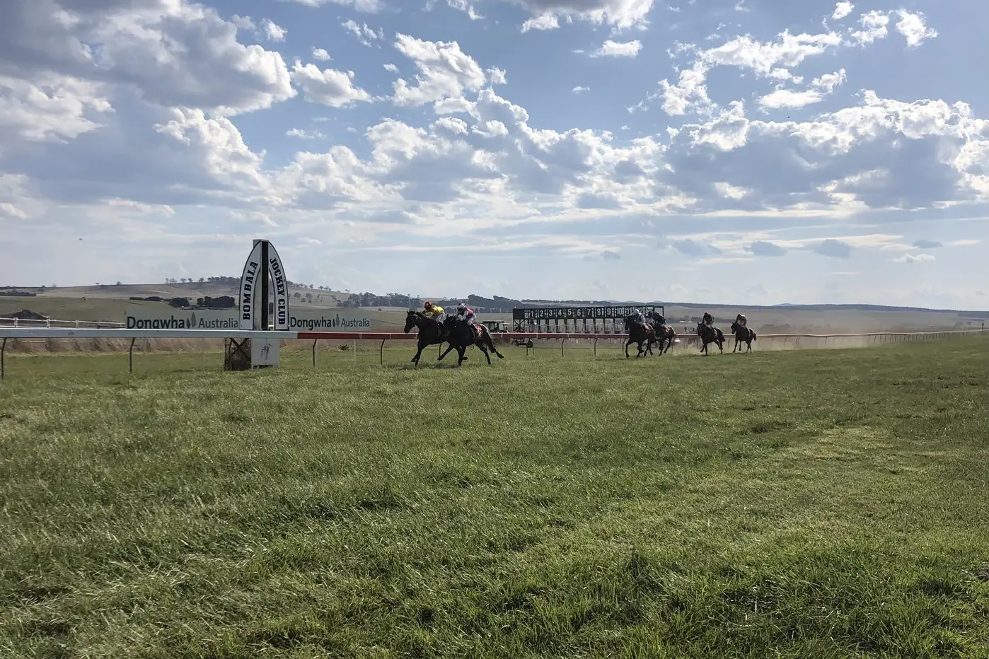 ACTION: The Bombala Races is one of the best days on the NSW Country racing calendar. PHOTOS: Monaro Media Group