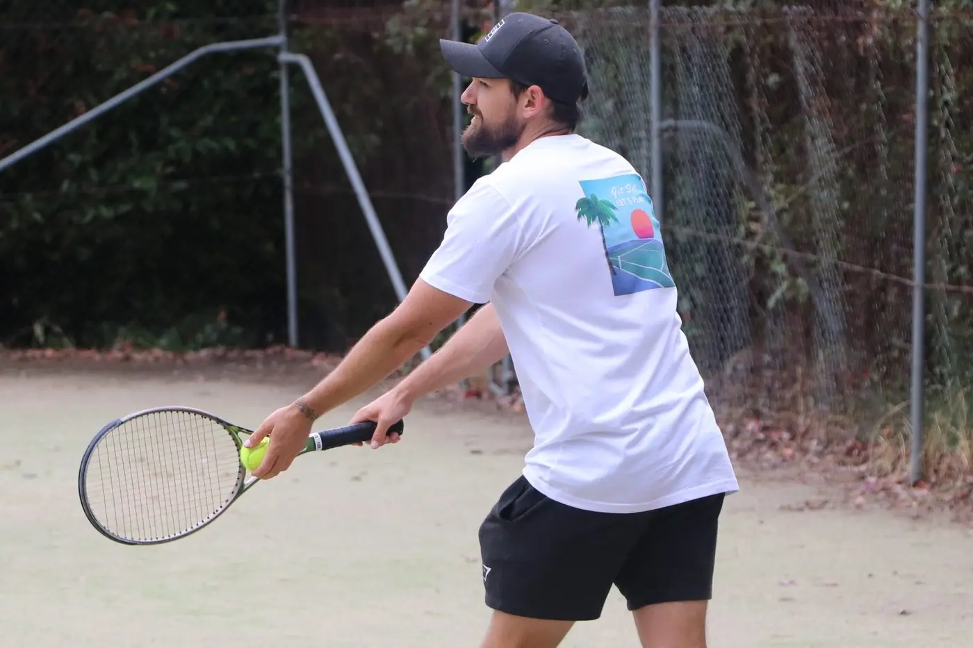 Nelson Parker of Cooma owns/manages Get Set Tennis in Canberra. Nelson and Get Set Tennis are one of the major sponsors of this year\\'s Royal Tennis Club doubles day.