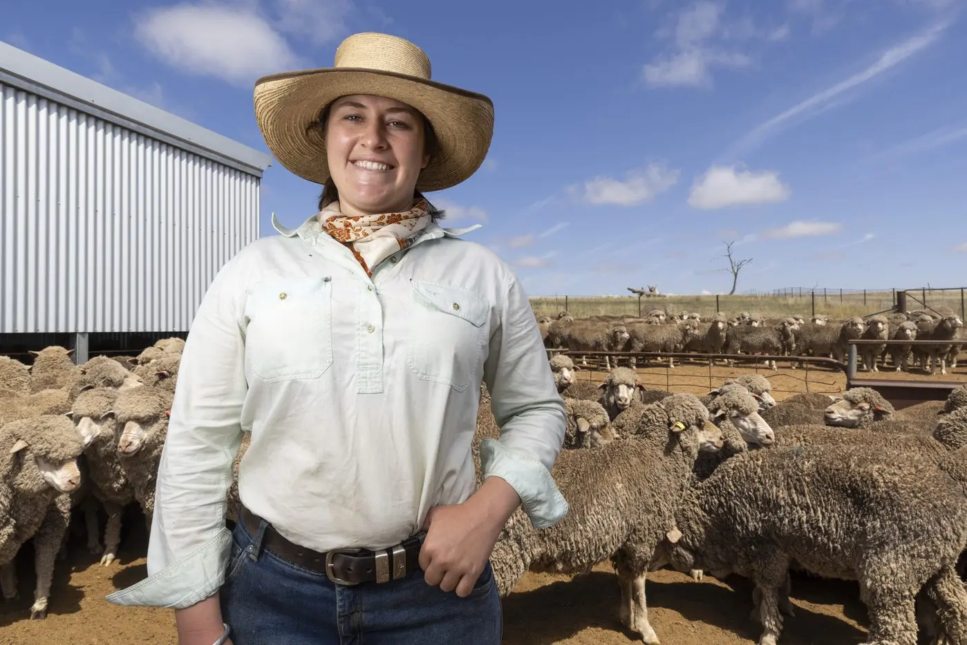 YOUNG LEADER: Miranda McGufficke will join the Monaro Farming Systems working group to bring about a return of the Cecil Brown Scholarship. PHOTO: Supplied