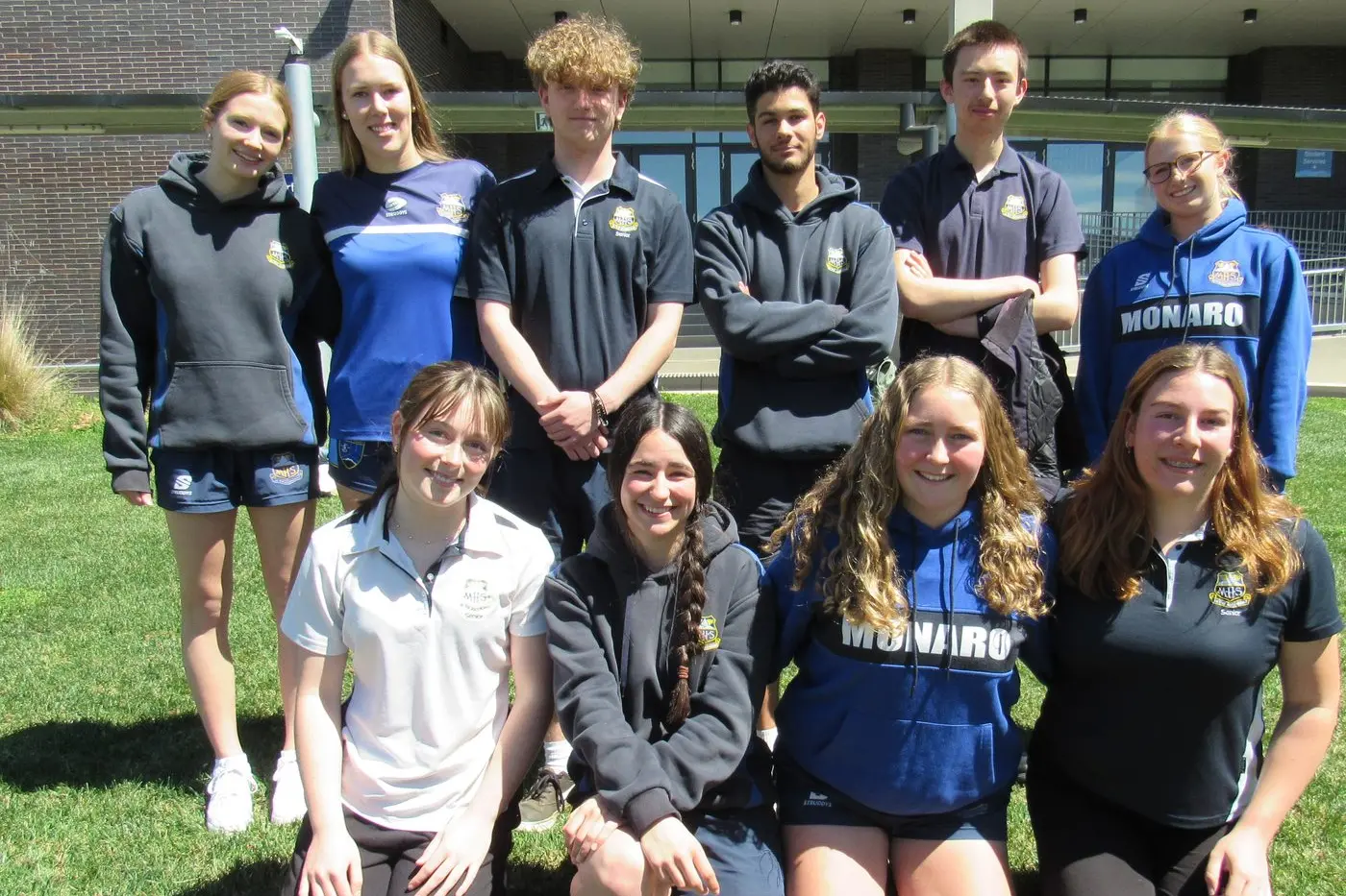 POSITIVITY: Monaro High School year 12 students were all smiles following their English exam, the first of the HSC exams. PHOTO: Elle Thompson