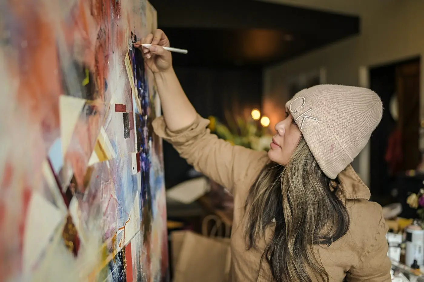 May Ward's thought provoking artwork on show