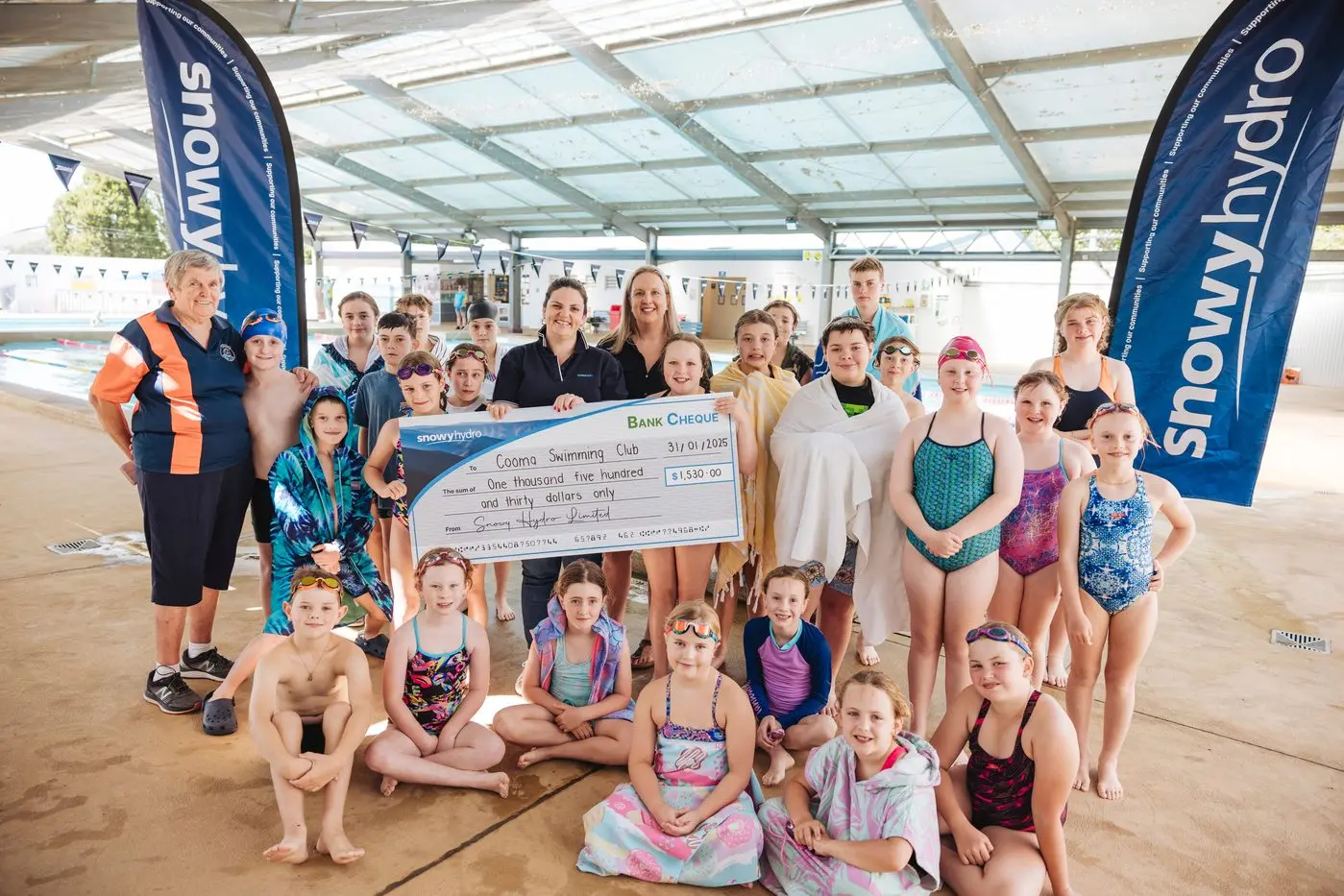 SPLASH: The Cooma Swim Club has enjoyed a busy start to 2025 with a popular training session sponsored by Snowy Hydro. PHOTO: Snowy Hydro