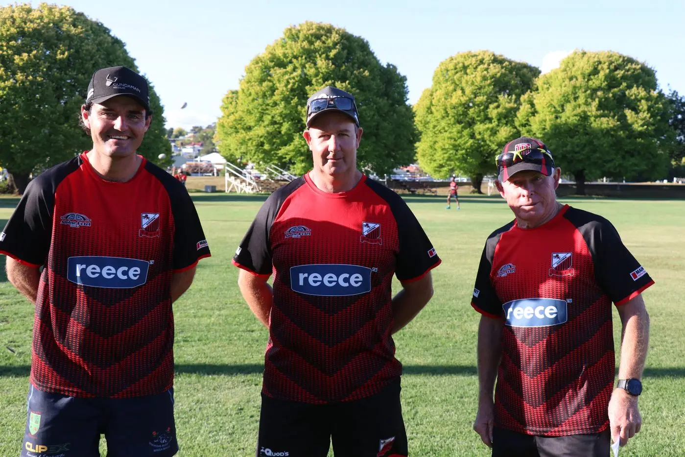 FOCUS: Cooma Red Devils men\\'s captain, Damien Roach, left, and coaches, James Quodling and Geoff Stokes, say the side is ready for its best season in many years. PHOTO: Nathan Thompson