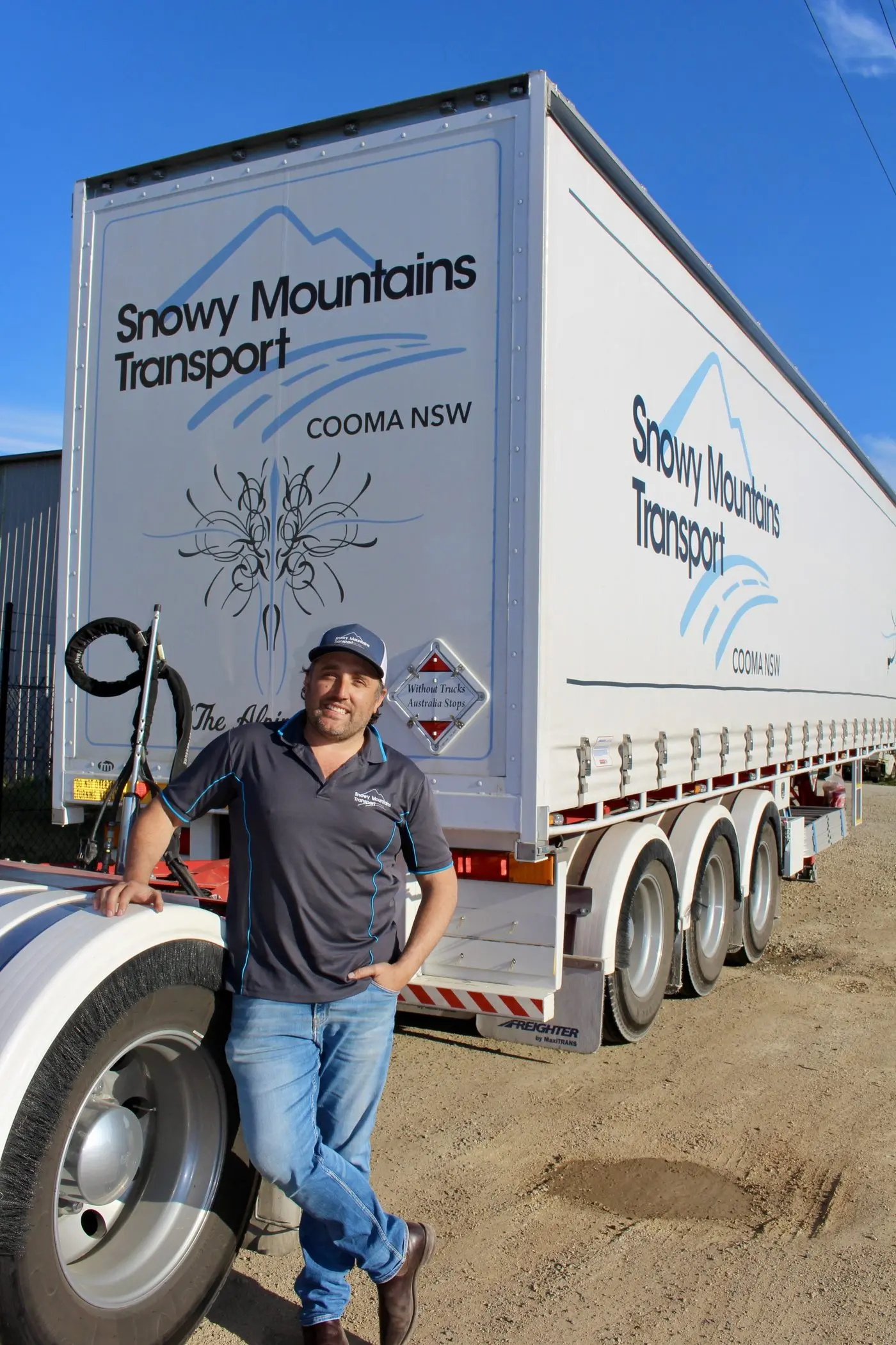 REDUCED SPEED: A lower speed limit has been introduced in the industrial area of Polo Flat Road, Cooma due to an increase in heavy vehicle movements, along with residential access points. Brett Stewart of Snowy Mountains Transport supports this change in speed limit.\\nPHOTO: Melinda Cairns Hack