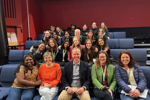 PROUD: St Patrick\\'s School staff and students who took part in the Tournament of Minds ACT. Two teams, representing the ACT, have progressed to the international tournament final later in the year. PHOTOS: Supplied