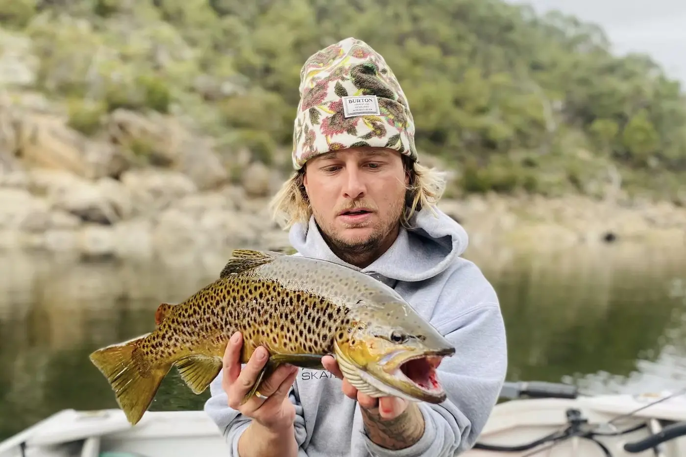 FISHING: Brown Trout caught by an angler in Lake Jindabyne during the 2023 Snowy Mountains Trout Festival. PHOTOS: Supplied