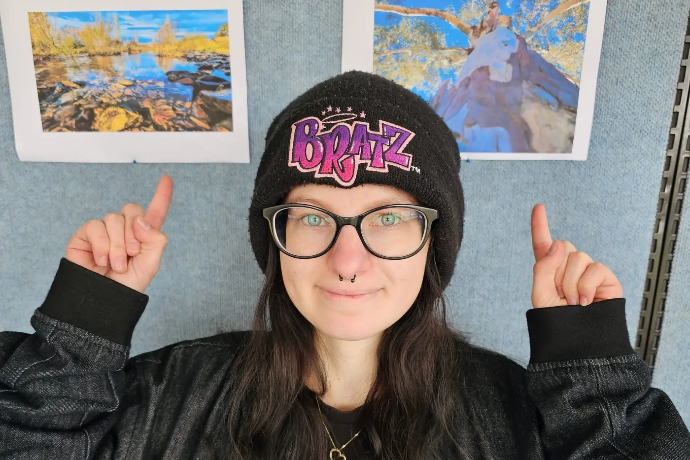 Nimmitabel photographer Tiana Wrench has a display of her work at Nimmity Artz, which is seeking to expand. PHOTO: Karen Forman.