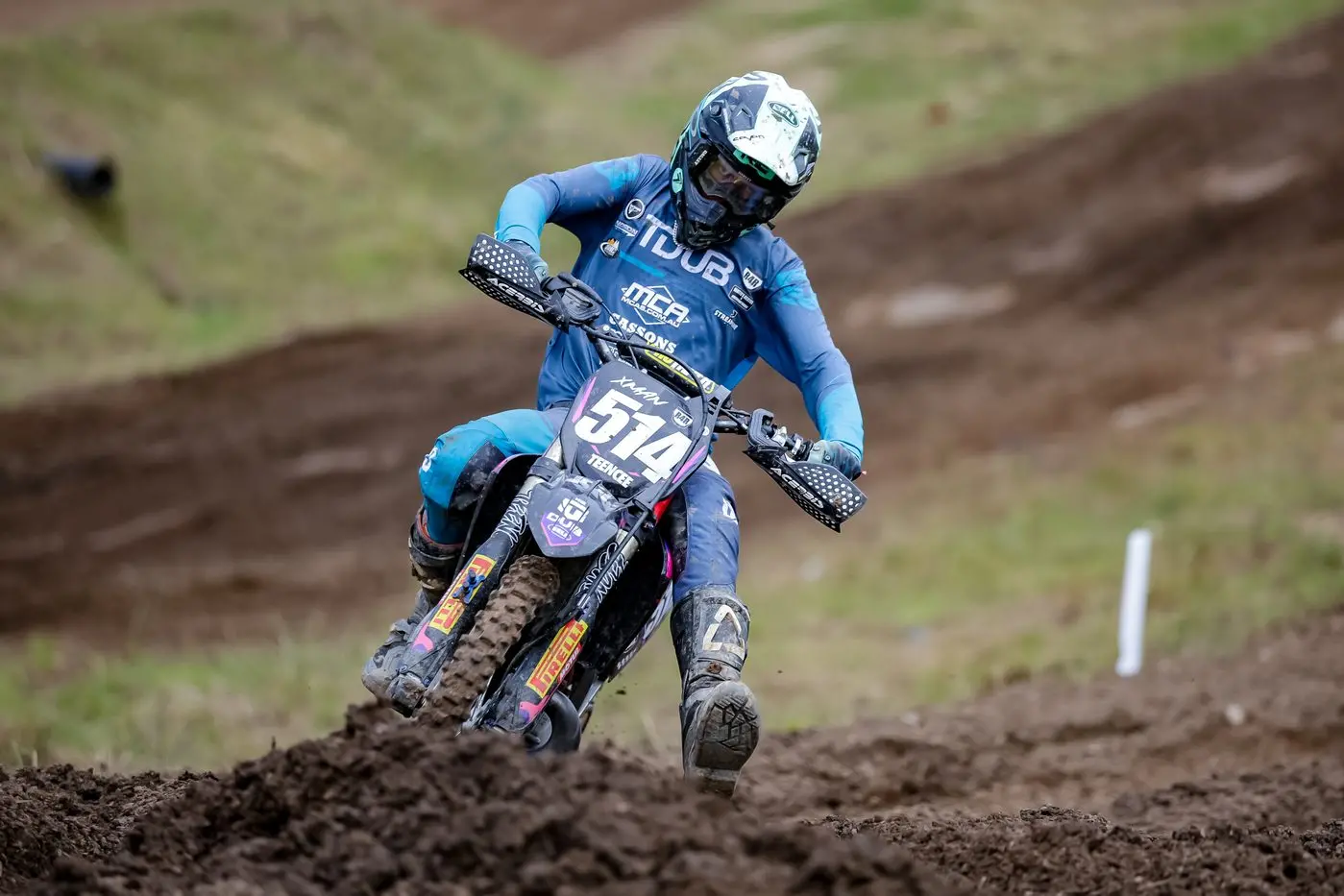 ACHIEVER: Bombala motorcross rider Xander Paynter shows his skills during the NSW State Titles. The local talent finished fifth overall. PHOTOS: Pete Yandle