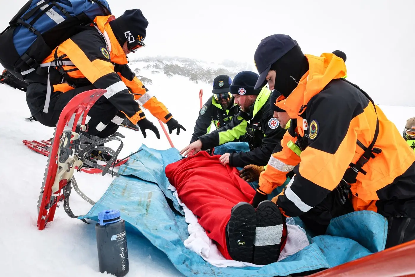 RESCUES: NSW Police responded to more than 20 search and rescue operations this snow season. PHOTOS: Monaro Police District