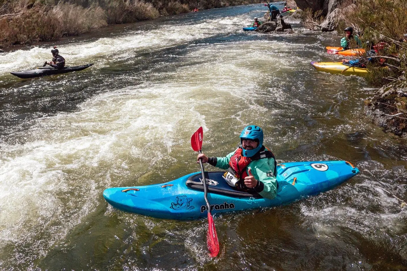 SNOWY RIVER: Competitors travelled from across the country to partake inSnowy River Extreme Racing on the Snowy River. PHOTOS: Supplied