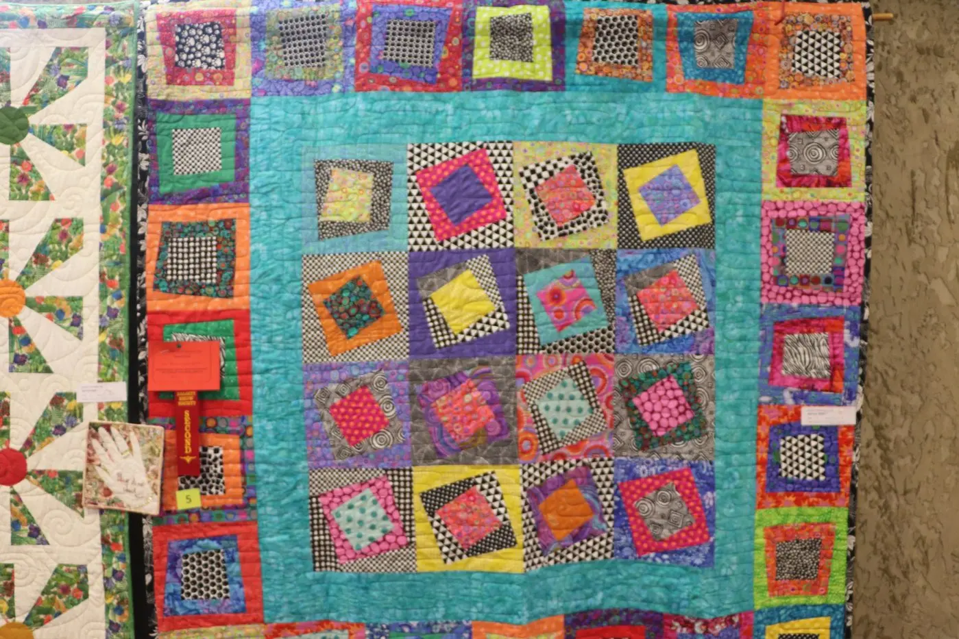 HANDIWORK: The quilting, needlework and knitting display at the Dalgety Memorial Hall is a much-loved part of show day. PHOTO: Supplied 