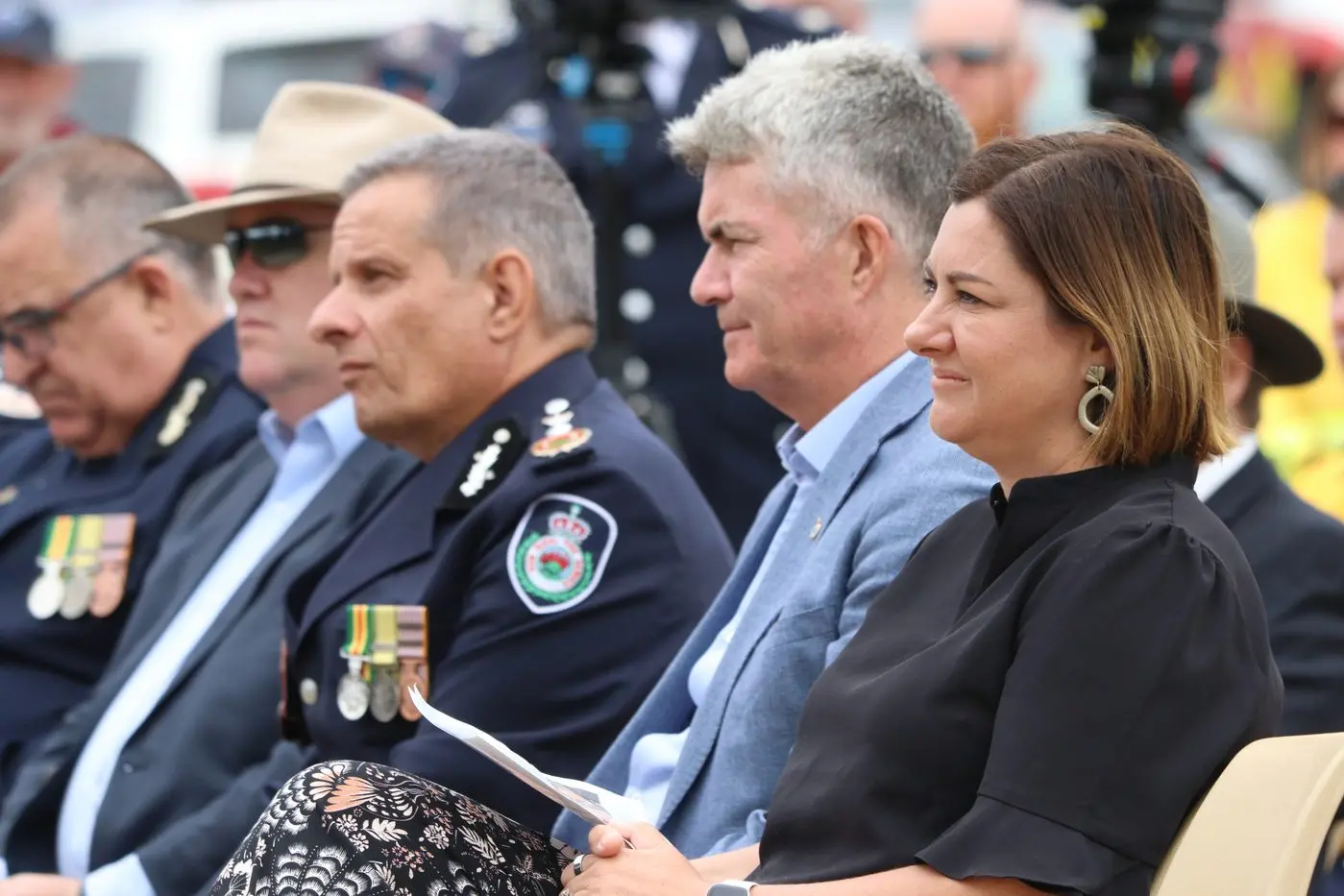 RESPONSE: Federal Member for Eden-Monaro, Kristy McBain, has served as the nation\\'s Minister for Emergency Management for almost six months. Ms McBain is pictured earlier this year, attending the memorial service for Bomber-134 at Peak View. PHOTO: Nathan Thompson