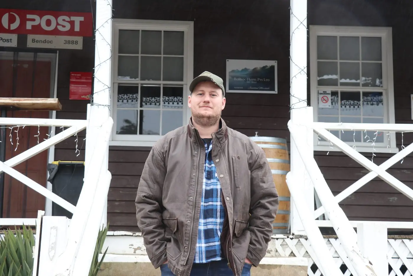 COMMUNITY: John Marshall, owner of the Bendoc Hotel. \\n PHOTO: Elora Plummer