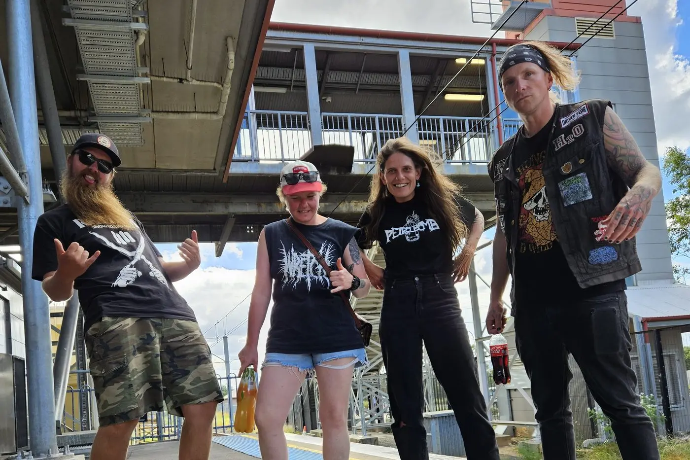 MUSIC: Cooma/Jindabyne punk band The Pingers launches its first album at Lake Jindabyne Hotel. PHOTO: Contributed.