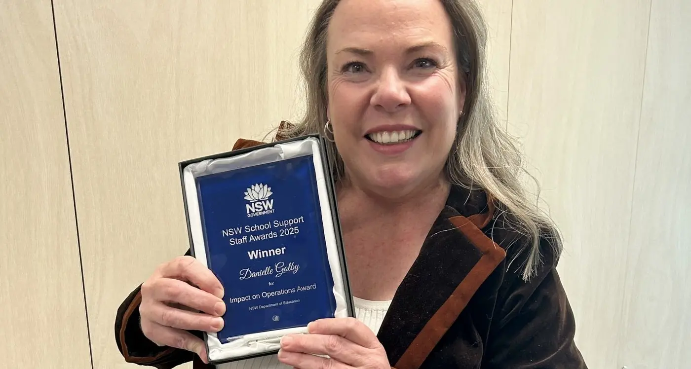 Top honour for Jindabyne Public School's administration manager