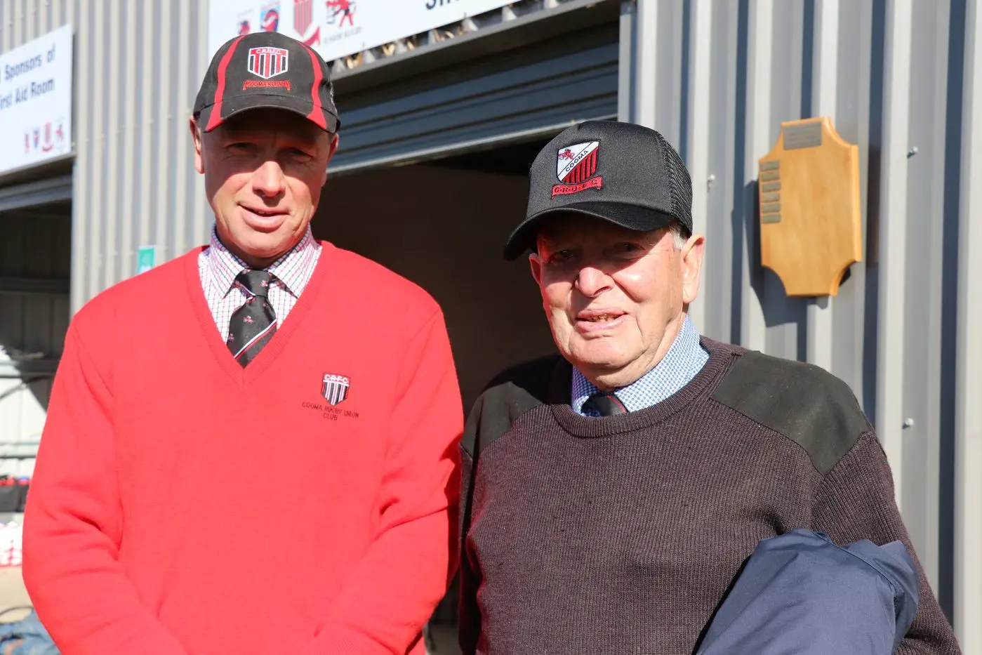 LEGACY: The Cooma Red Devils rugby union club will celebrate its proud history at old boy\\'s day this Saturday. In 2023, the club marked 60-years. Mike Litchfield (right) played a pivotal role in the club\\'s early days. He and son Geoff enjoy the old boy\\'s day occasions. PHOTOS: Nathan Thompson