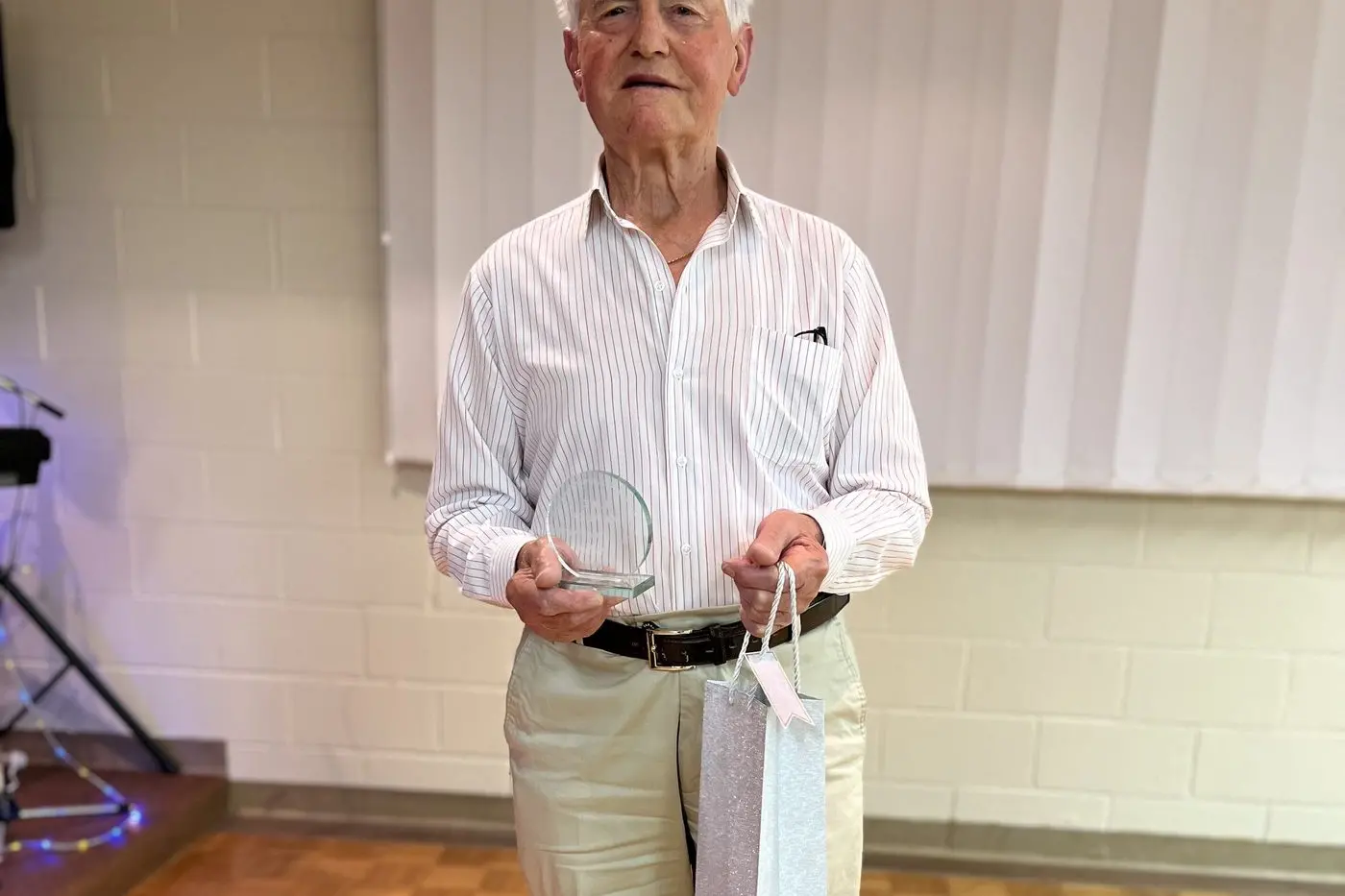 HONOUR: Cooma Bocce Club\\'s newest life member is Guilio D\\u2019Amico. PHOTOS: Cooma Bocce Club