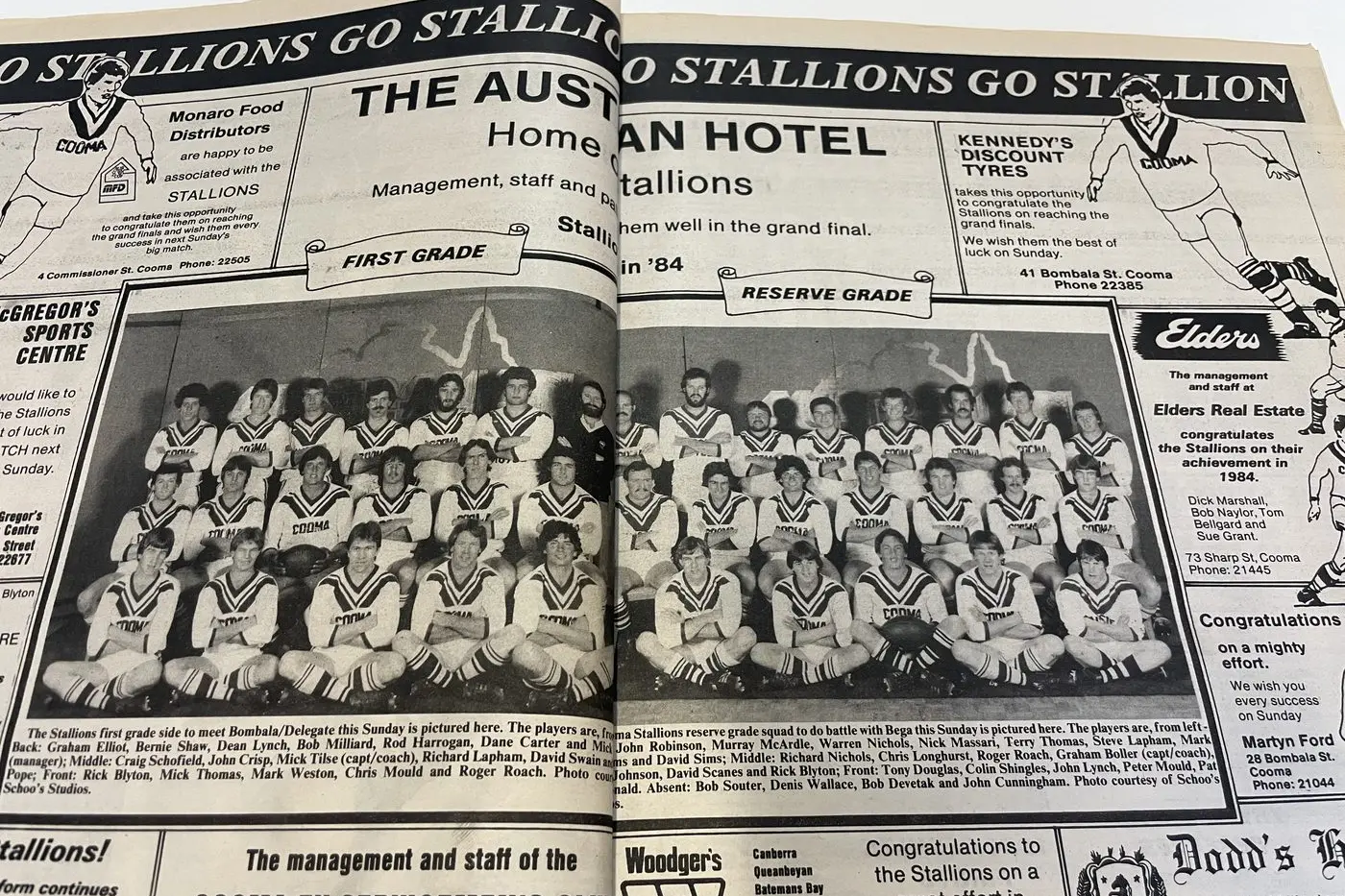 PHOTOS: From the Cooma-Monaro Express, 1984, Thursday September 20 edition.