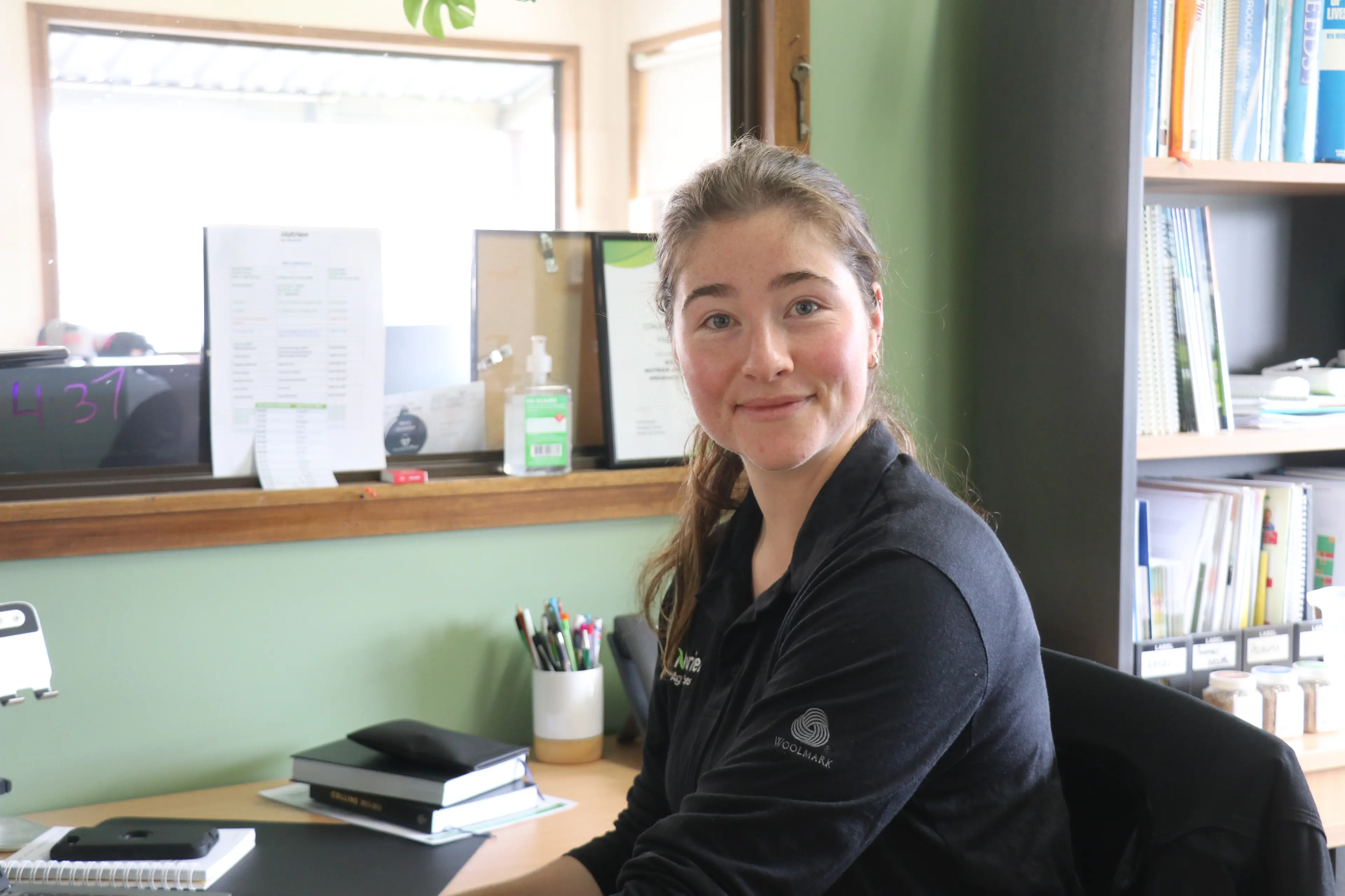 <p>SOILS: Nutrien Ag Solutions agronomist, Imogen McGrath, says soil moisture levels are at some of their lowest levels in five years. PHOTO: Nathan Thompson</p>\\n