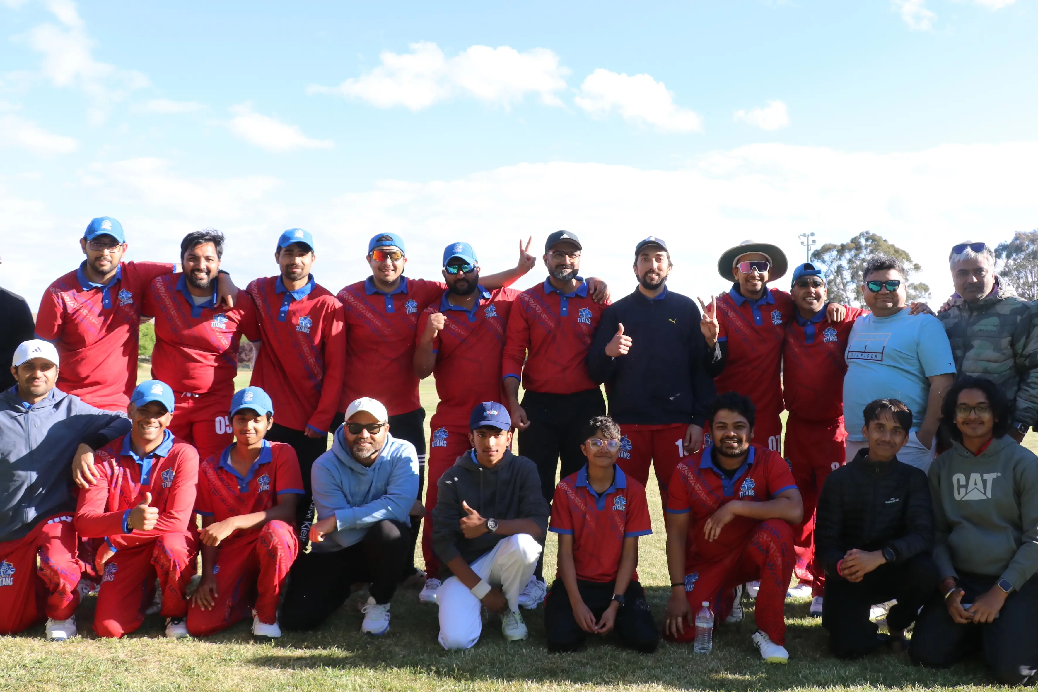 <p>PREMIERS: The Cooma Titans celebrate winning the Monaro District Cricket Association\\u2019s T20 title after an impressive effort against Jindabyne.  PHOTO: Nathan Thompson</p>\\n