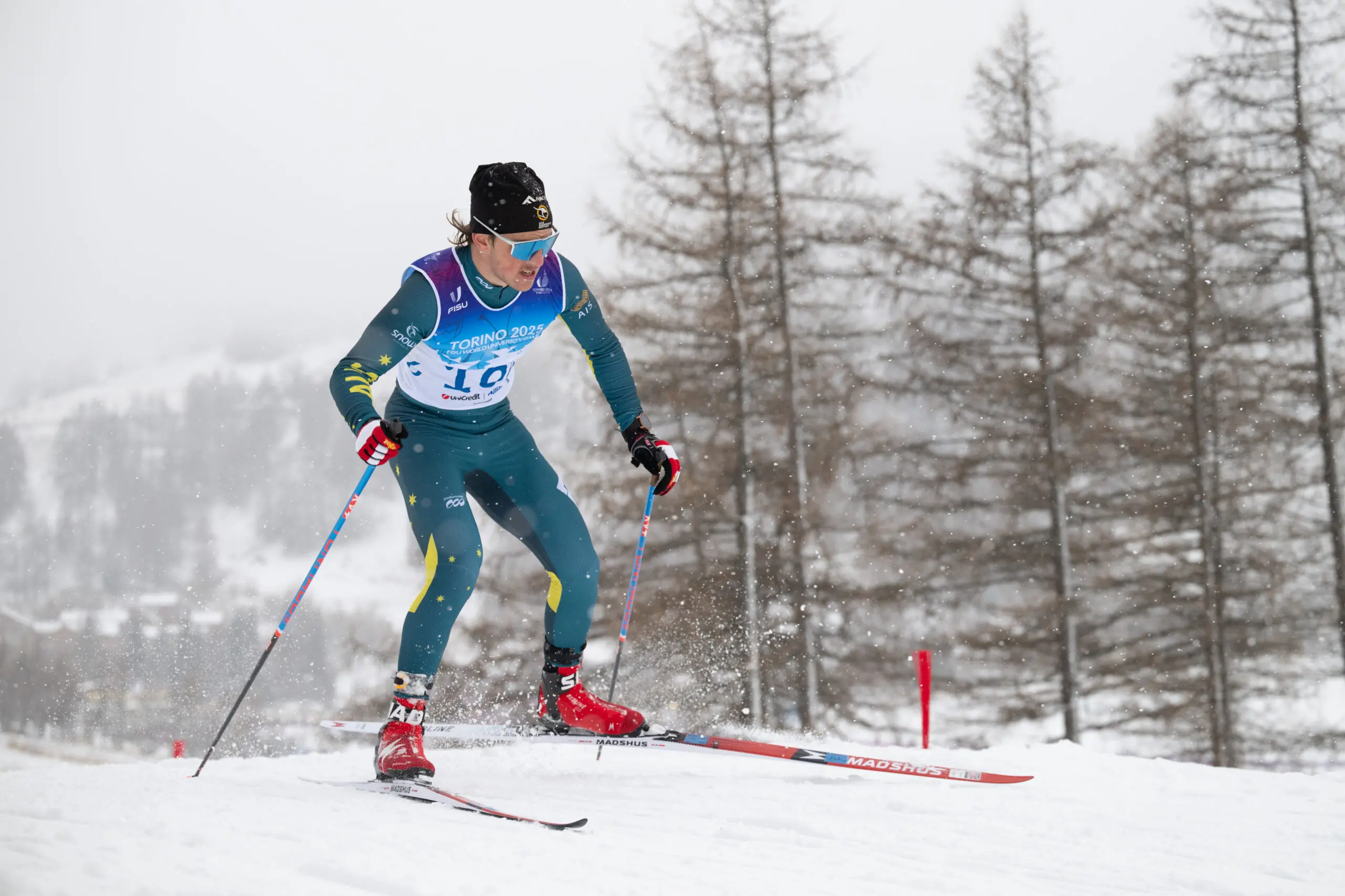 <p>Italy, Pragelato plan, 19th January 2025, WUGW, Pragelato, Cross-Country Skiing Sprint Team Mixed qualification: WALKERBROOSE Bentley (AUS)ATHLETE: Cooma cross country talent, Bentley Walker-Broose, has been selected in the Snow Australia national squad for the upcoming Northern Hemisphere season. PHOTOS: Supplied</p>\\n