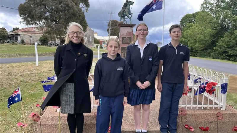 Students across region honour the fallen