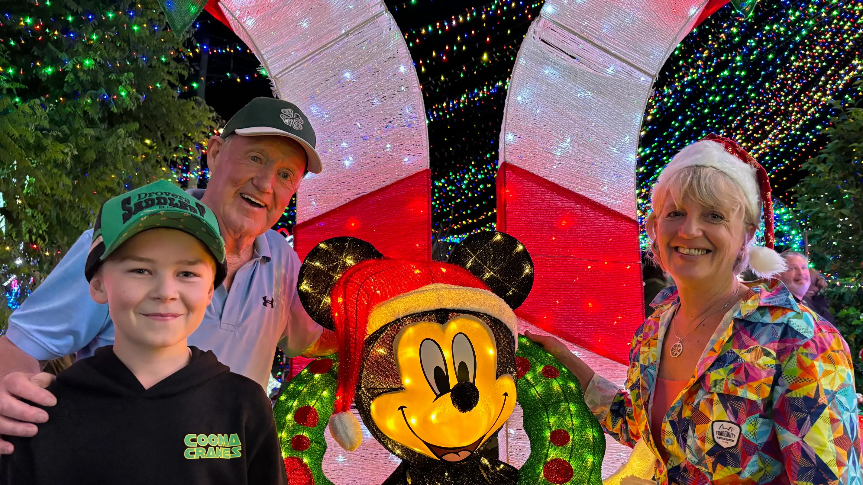 Postman John's Jindabyne light display a highlight