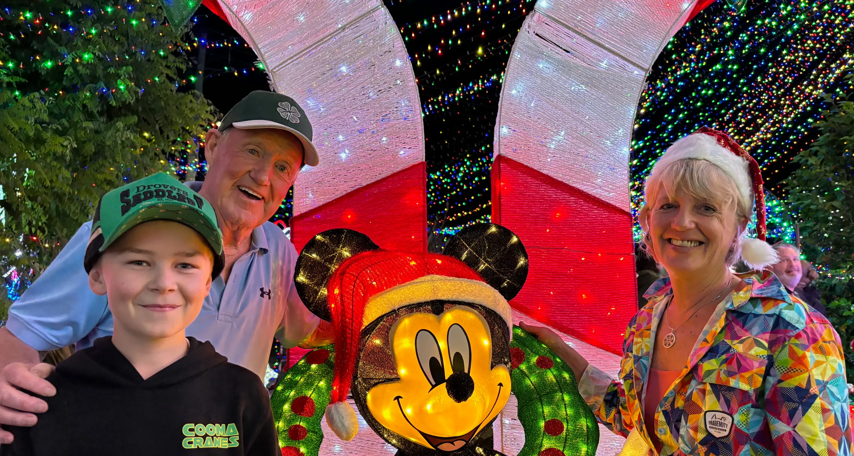 Postman John's Jindabyne light display a highlight