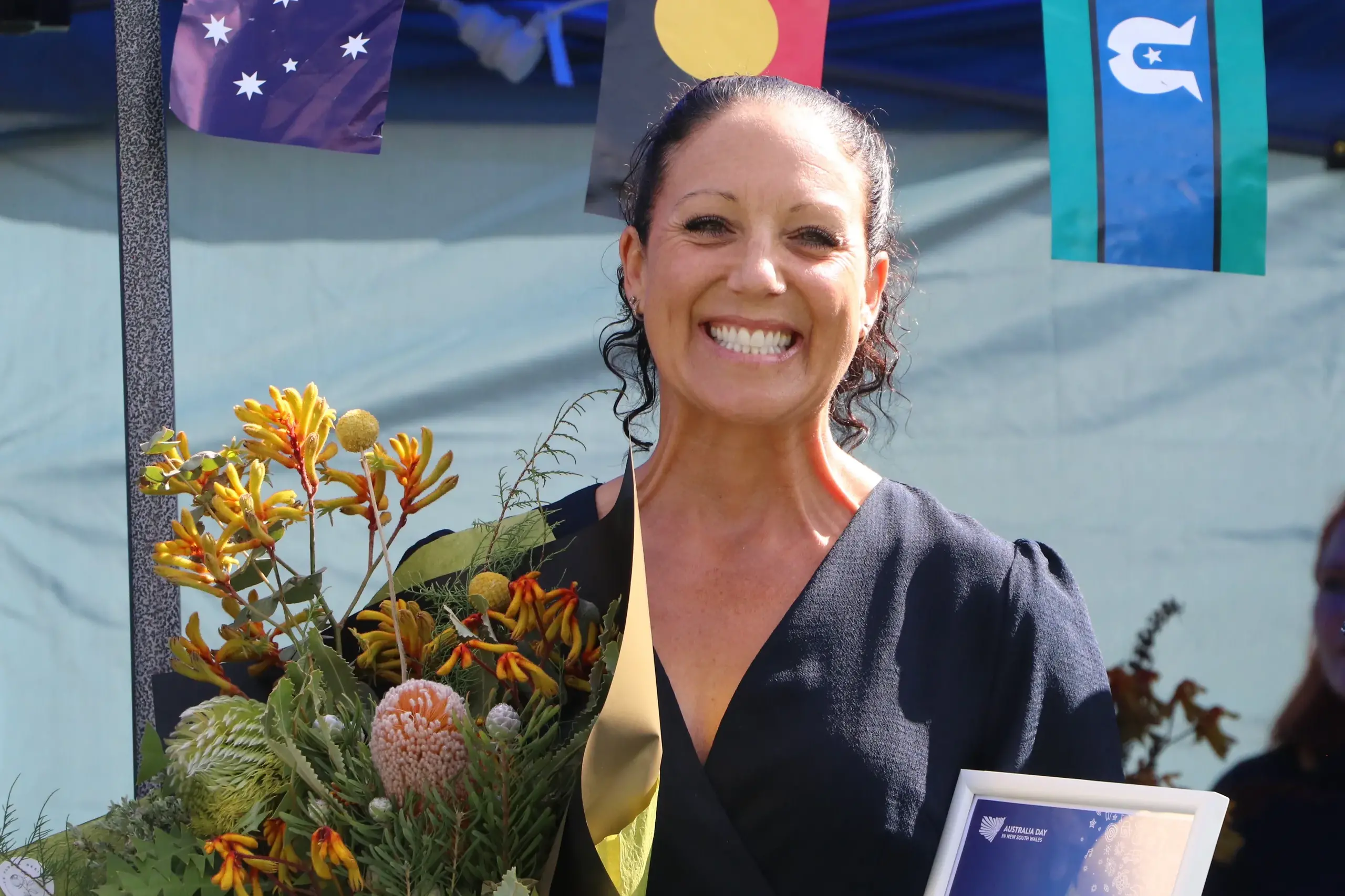 <p>PROUD: Jindabyne\\u2019s Manuela Berchtold receives the 2025 Jindabyne Citizen of the Year honour. Ms Berchtold is calling on locals to nominate others for an Australia Day award. PHOTO: Trista Heath</p>\\n