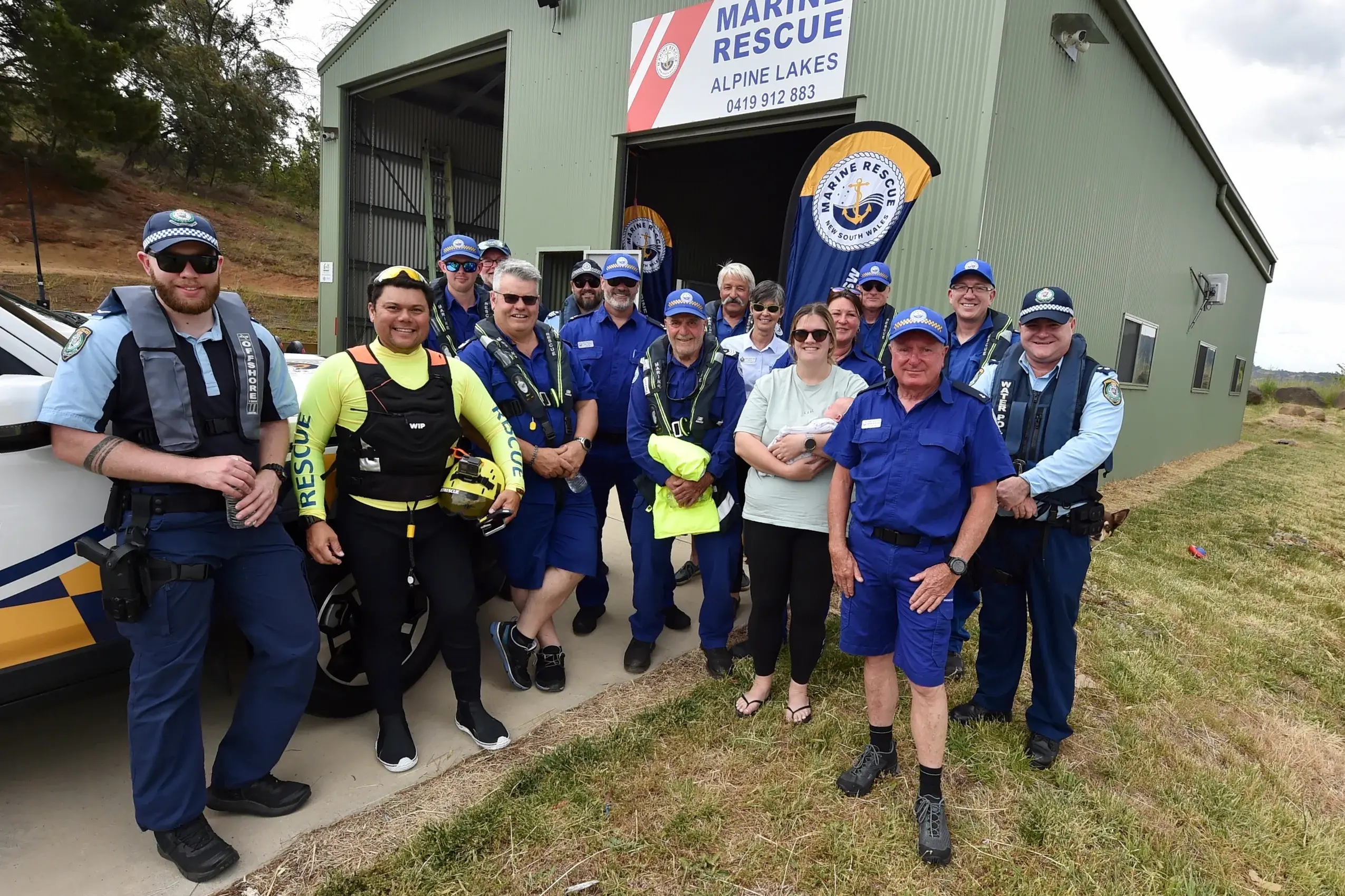 <p>TRAINING: Marine Rescue Alpine Lakes and Jervis Bay volunteers along with officers from Monaro Police Distrcit got a lot out of the program.PHOTO: Supplied</p>\\n