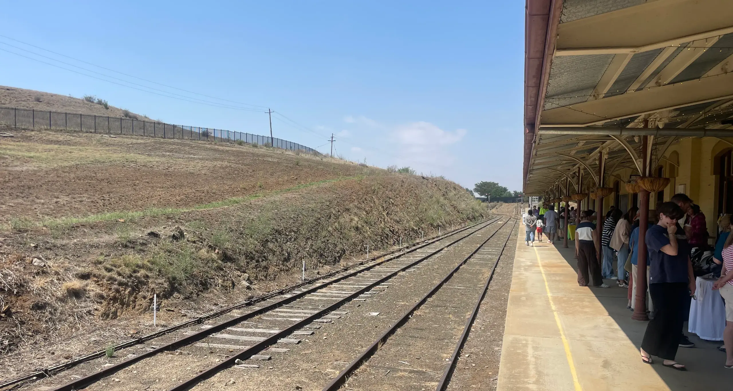 Aboard Cooma railway for a trip down memory lane