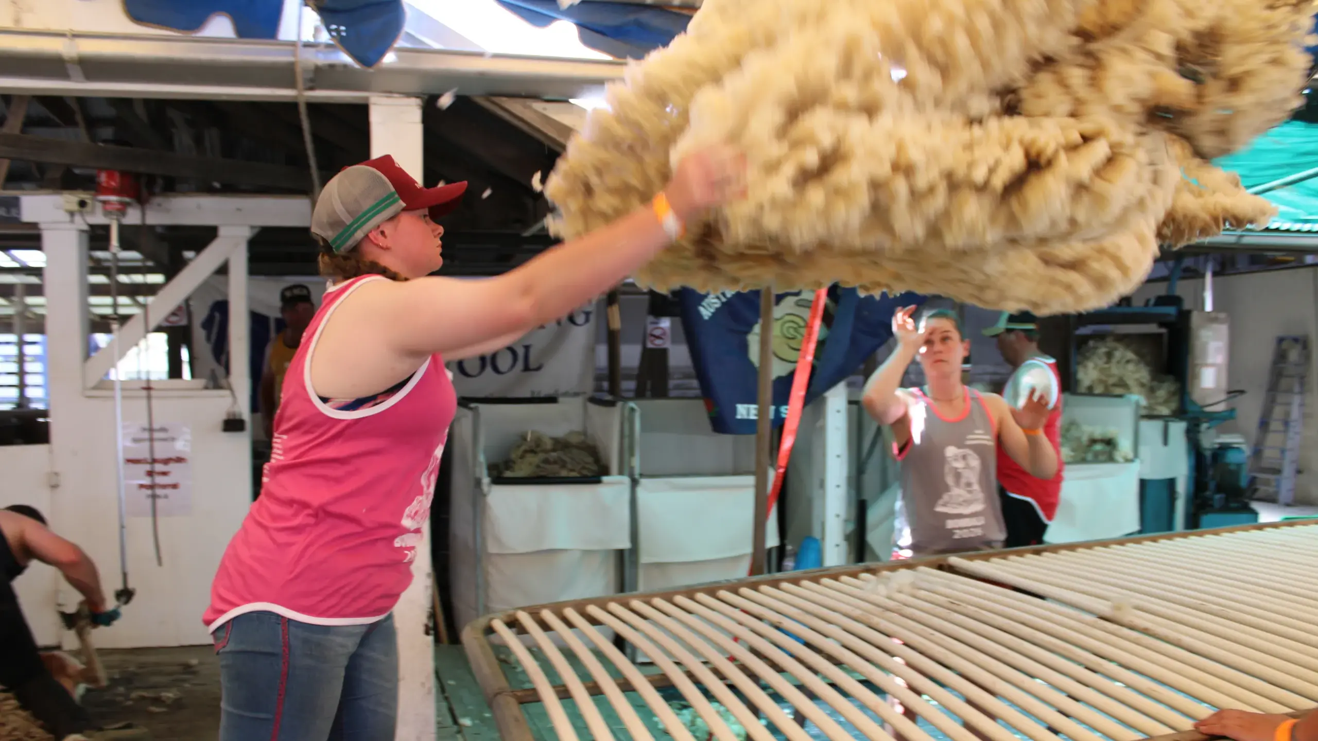 Local wool industry recognised on Australia Day