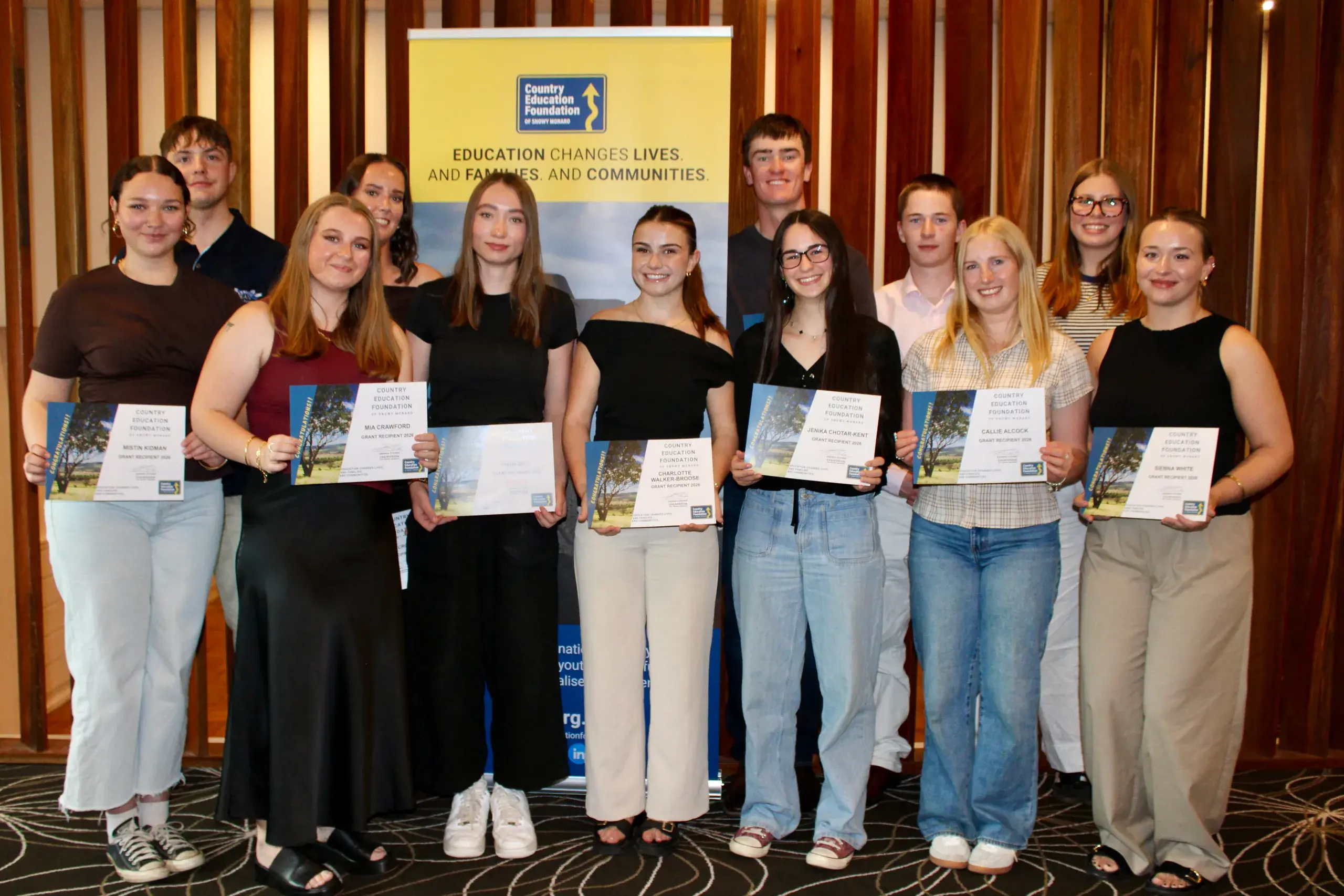 <p>SUPPORT: Local students have received financial assistance for their 2026 studies/trades from the Snowy Monaro Country Education Foundation. PHOTO: Melinda Cairns Hack</p>\\n