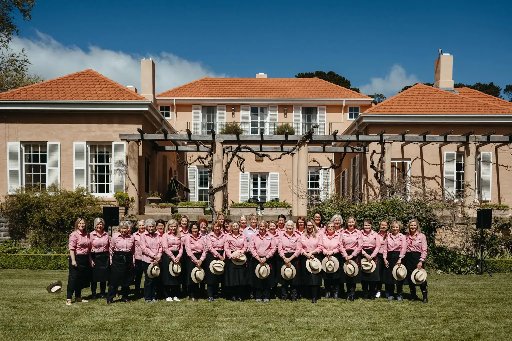 <p>SUPPORT: The Monaro Committee for Cancer Research is fundraising for a new Cooma oncology unity. The group is pictured at the 2022 garden party at Hazeldean. PHOTO: Supplied</p>\\n