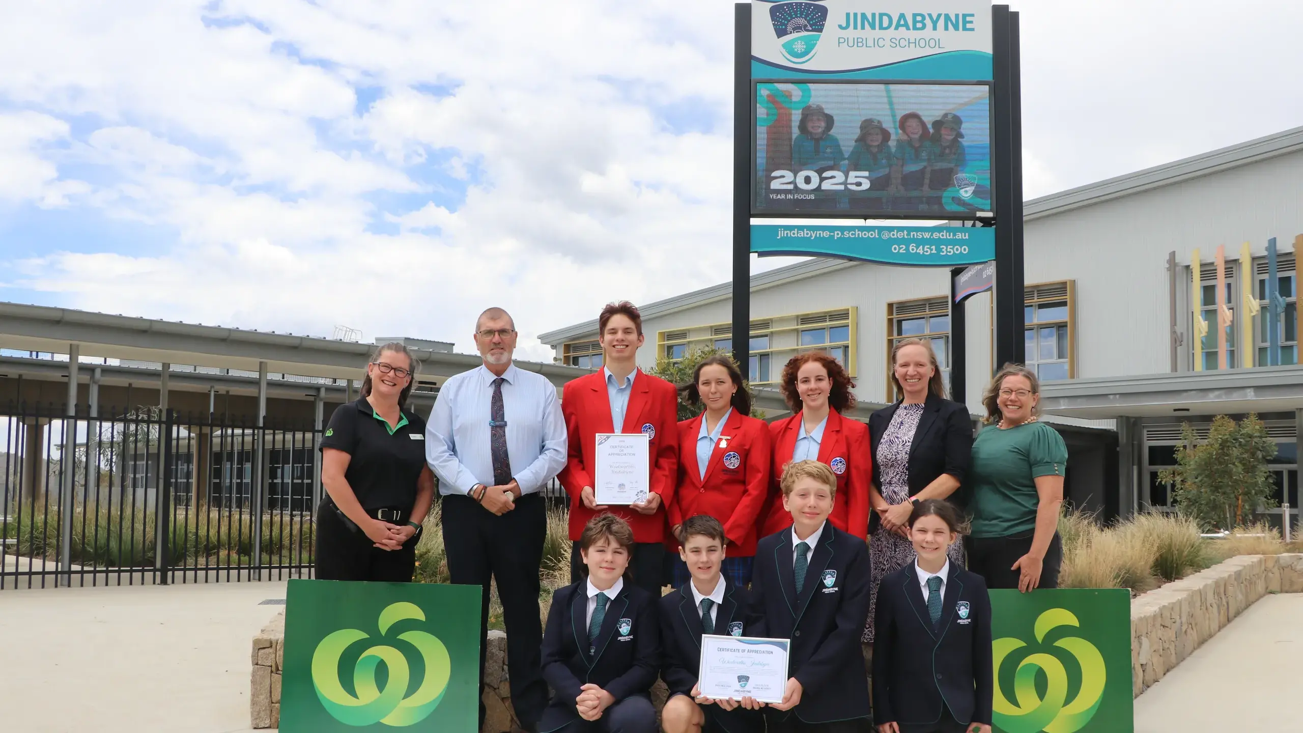 Jindabyne students start day right