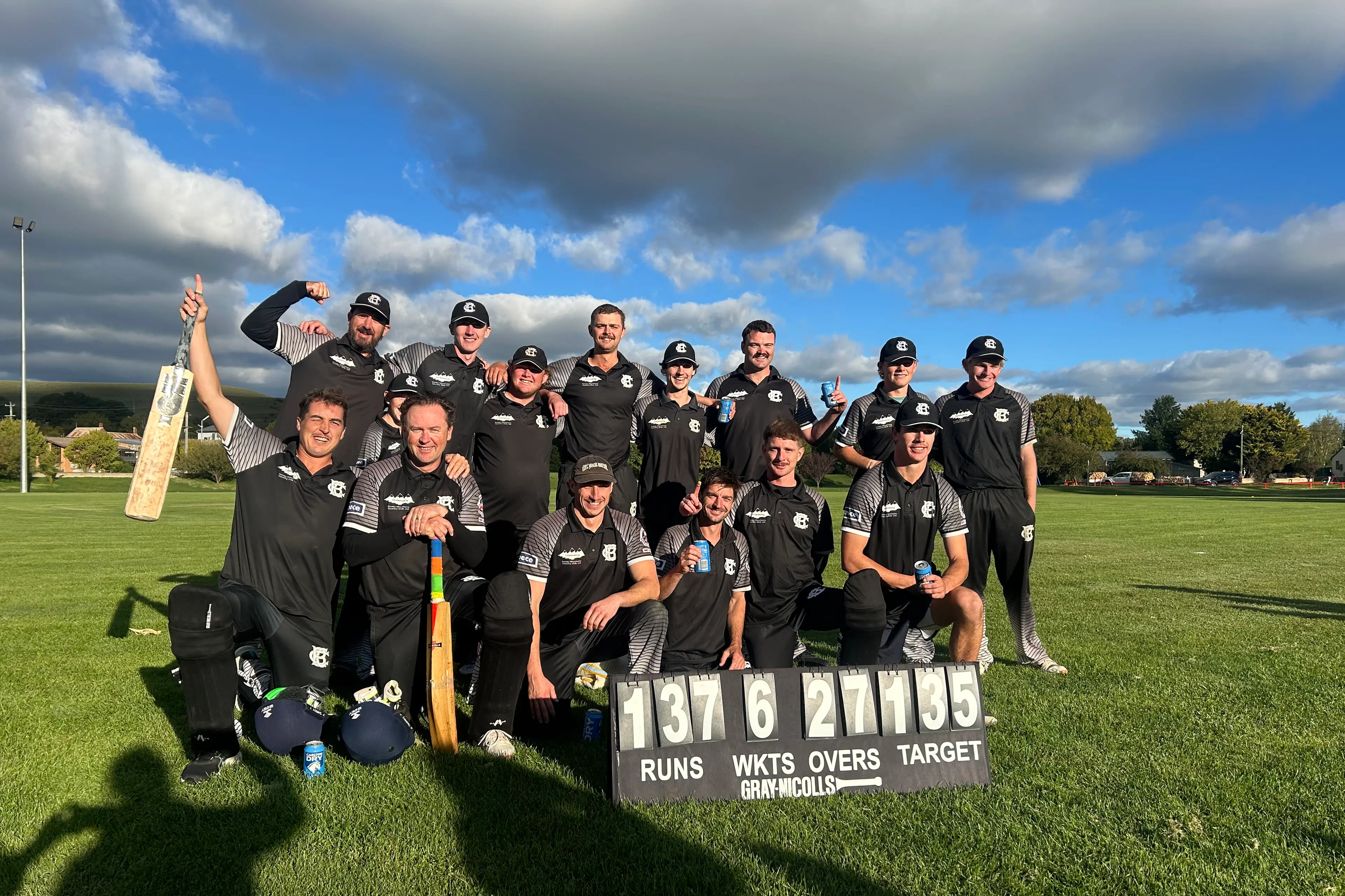 <p>WINNERS: Berridale has claimed its maiden Monaro senior cricket premiership following a four wicket win over Coffey\\u2019s. PHOTO: Supplied</p>\\n
