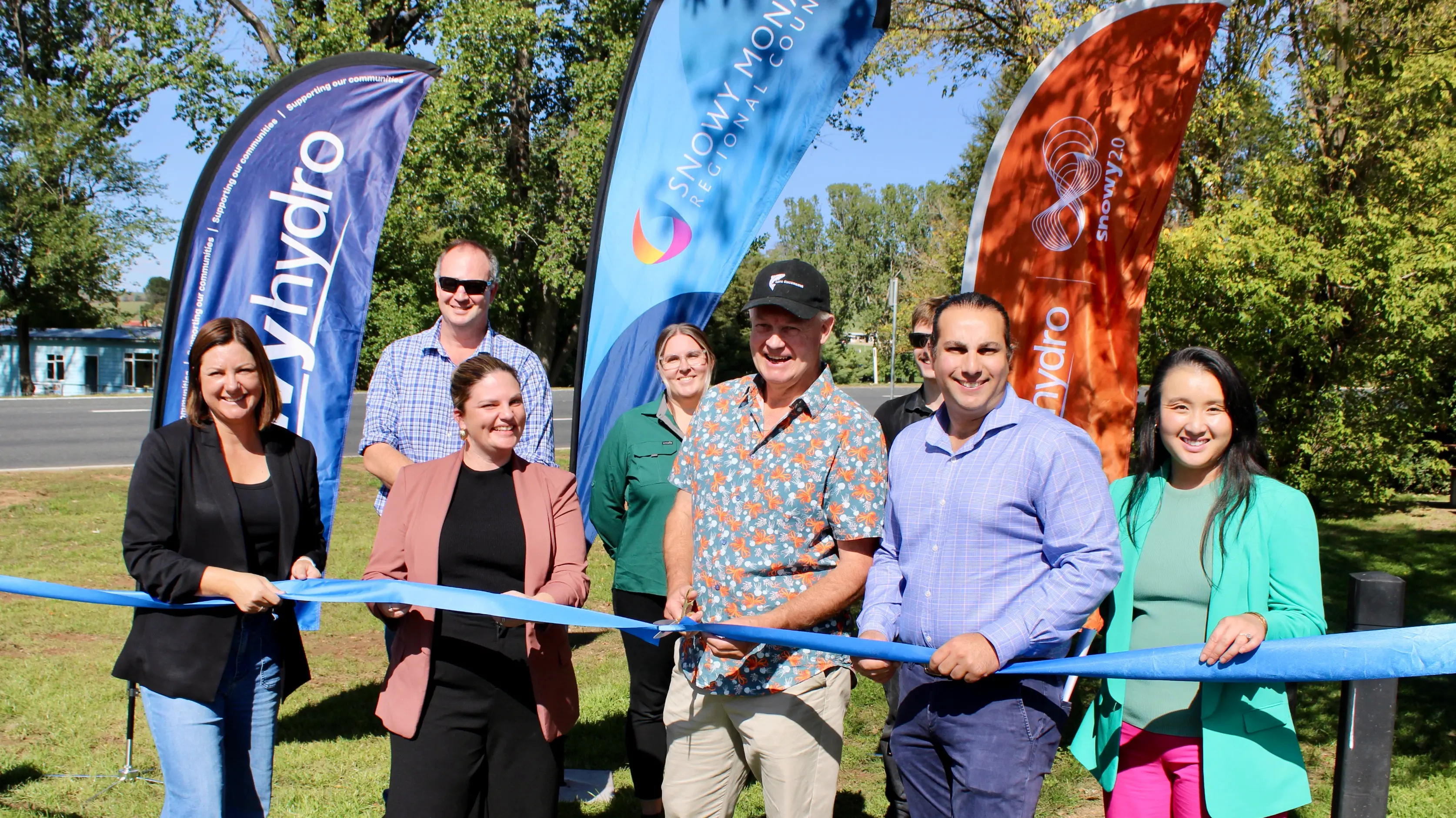 Purpose-built parking spaces opened in Adaminaby