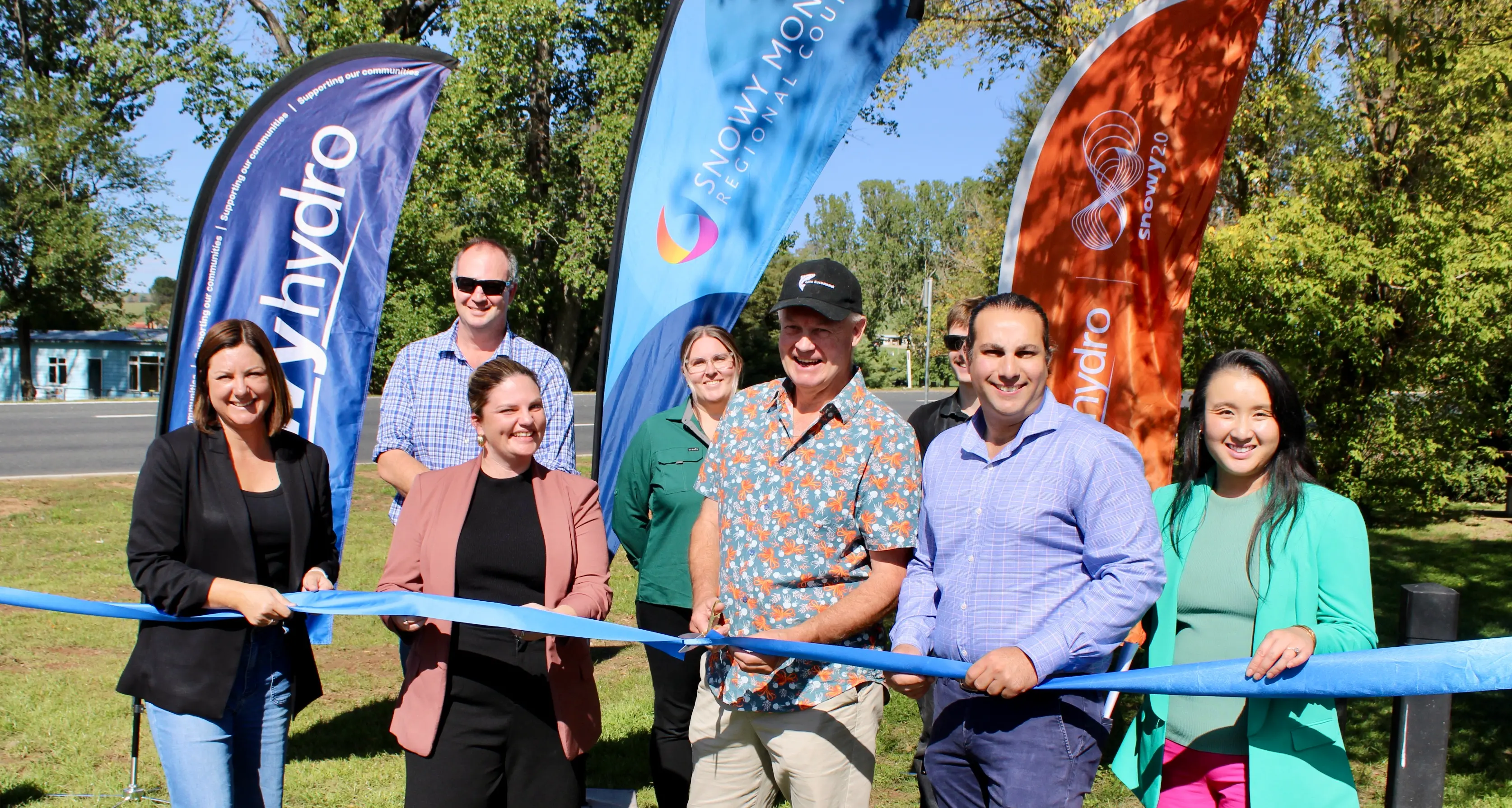 Purpose-built parking spaces opened in Adaminaby