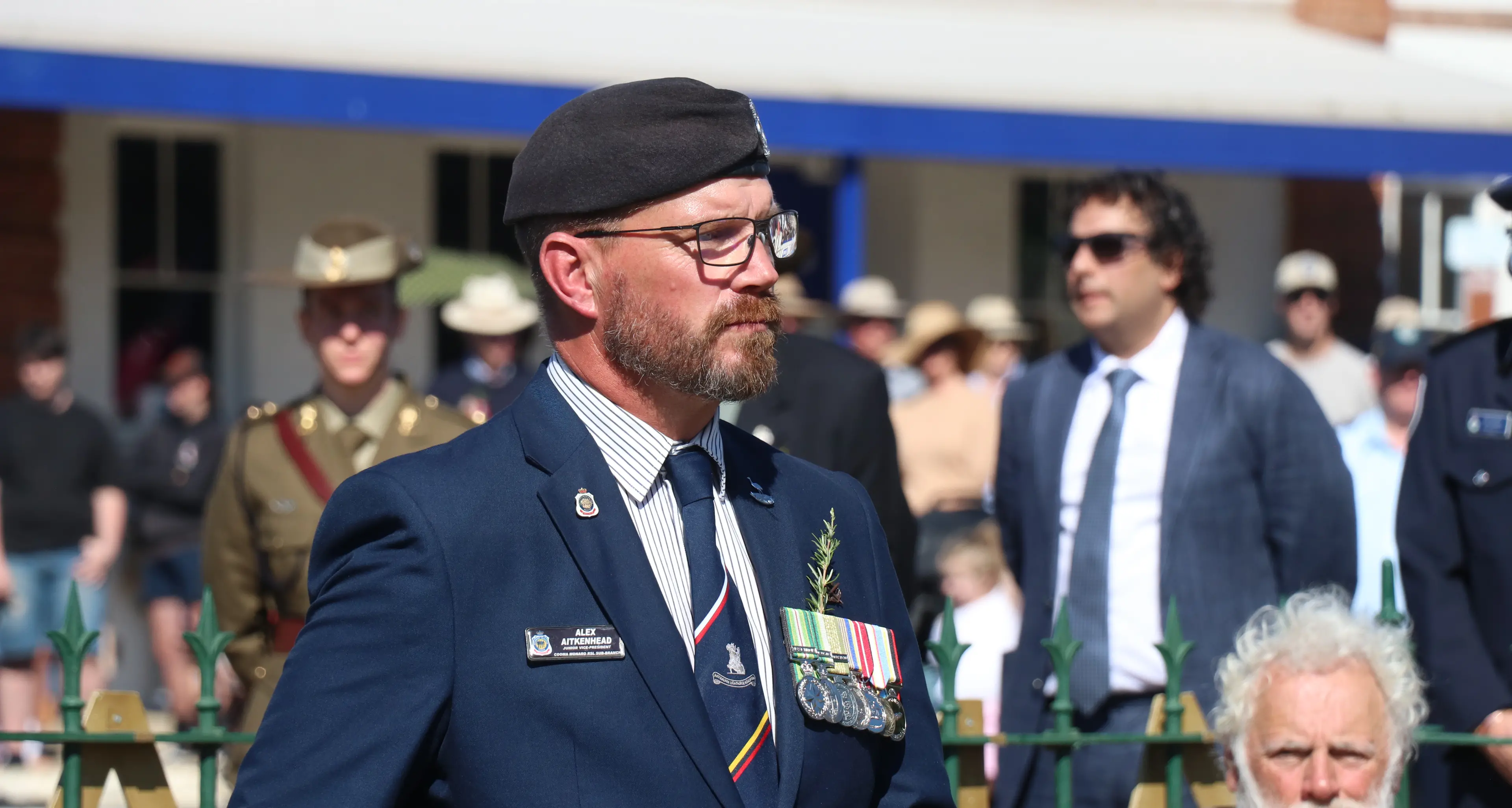 Correct protocols for wearing medals