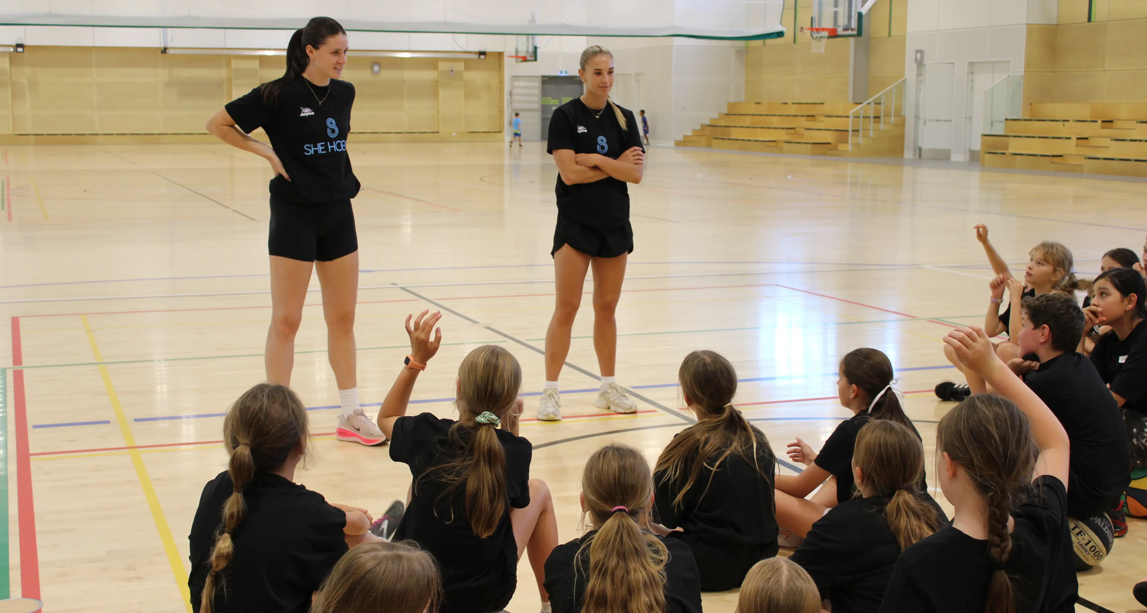 Basketball stars inspire Cooma juniors