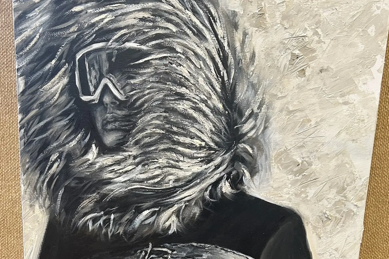 <p>WIN: Peoples Choice Award winning piece at the Jindabyne Lions Club Easter Art Show & Sale. PHOTO: Trista Heath</p>\\n
