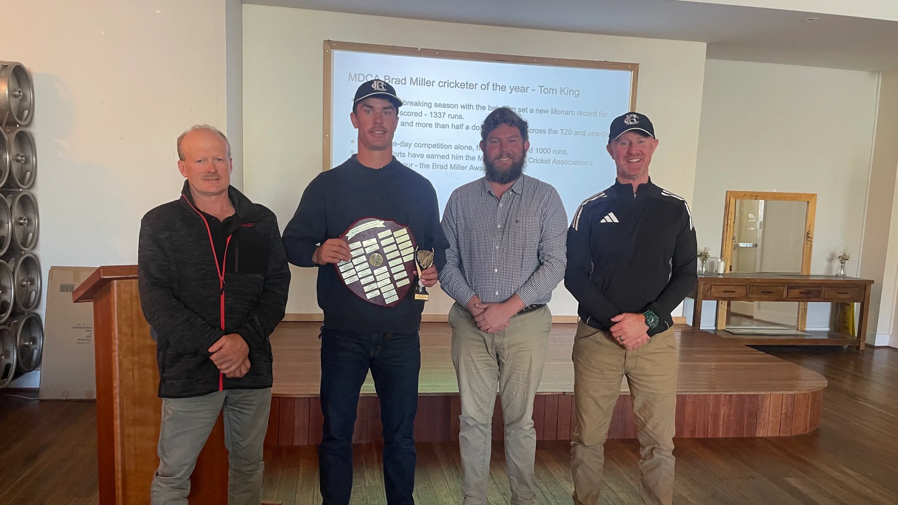 Monaro cricketers celebrate top season
