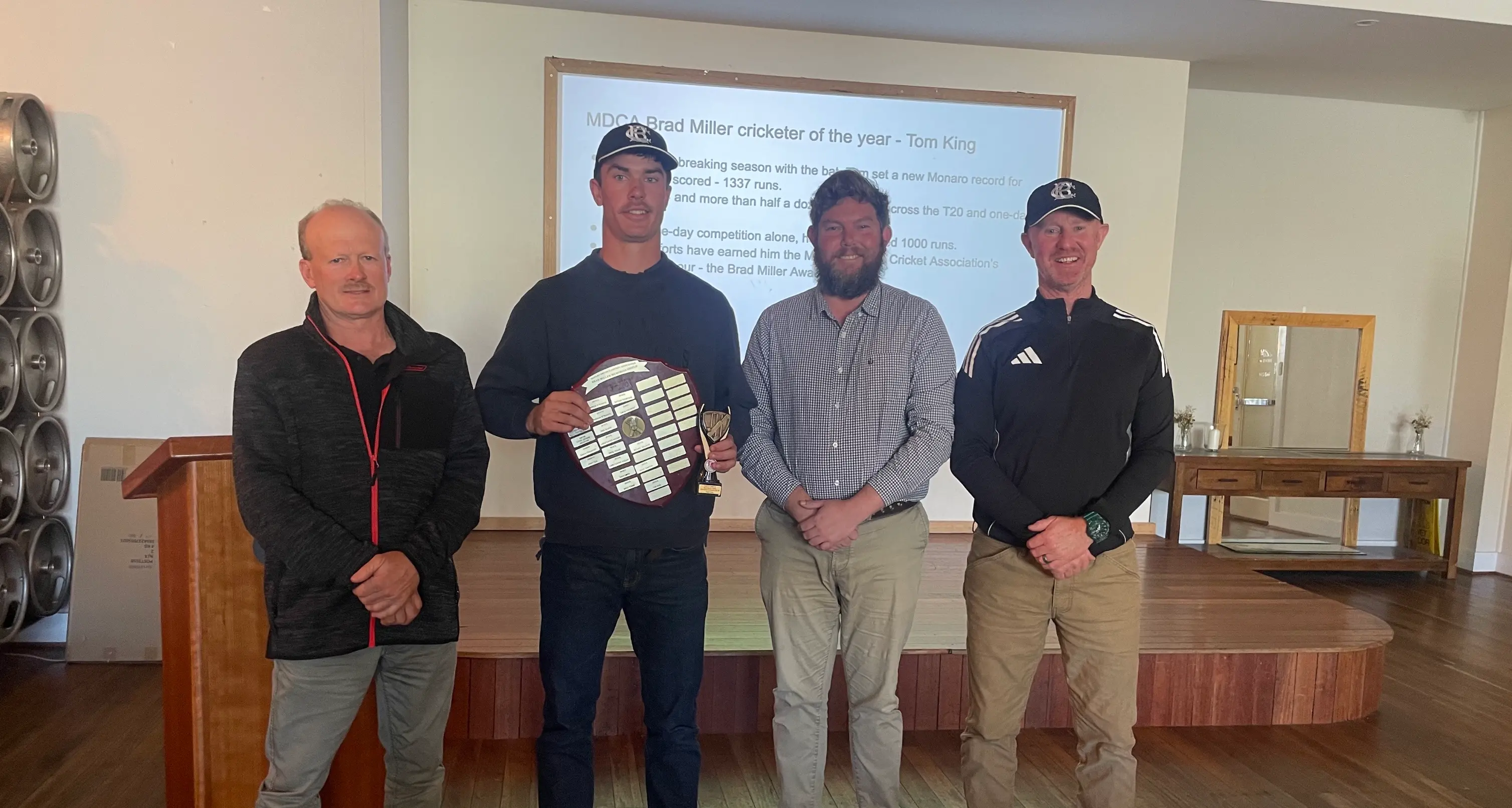 Monaro cricketers celebrate top season