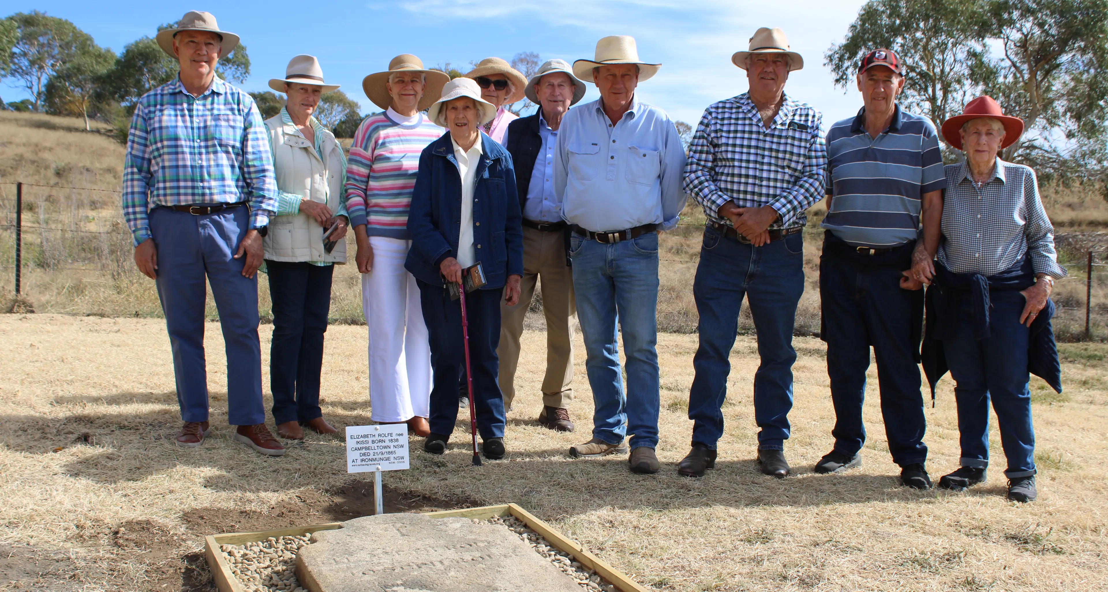 Gravestones, burial sites restored at Christ Church, Cooma