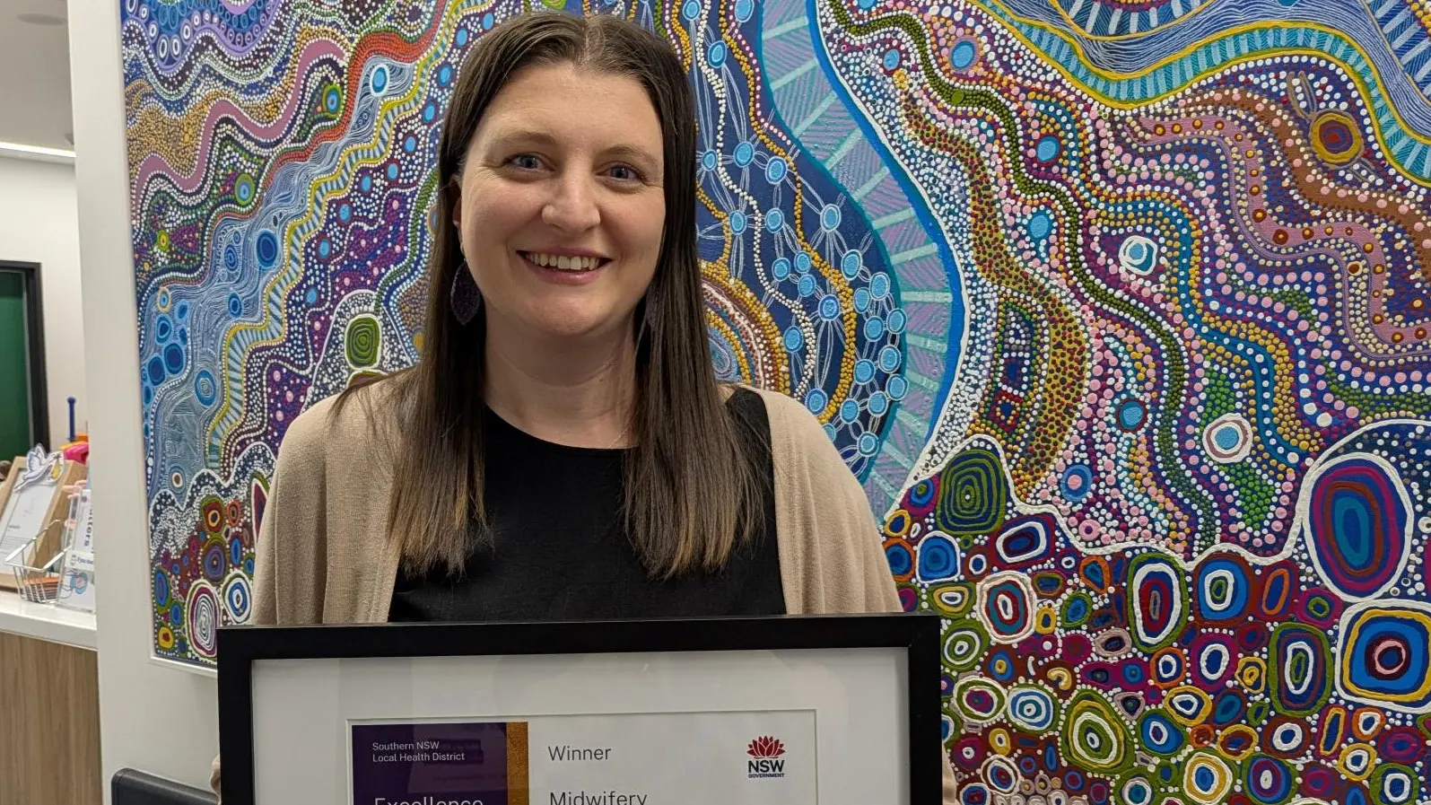 Gemma's rewarding work as a Cooma midwife recognised