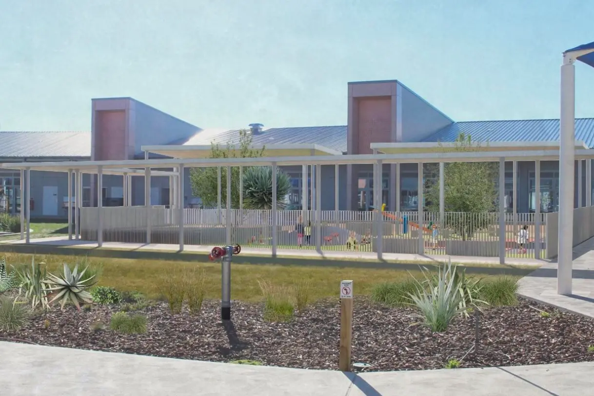 <p>FEEDBACK: Artist\\u2019s impression of the public preschool from near the school entry. PHOTOS: Supplied</p>\\n